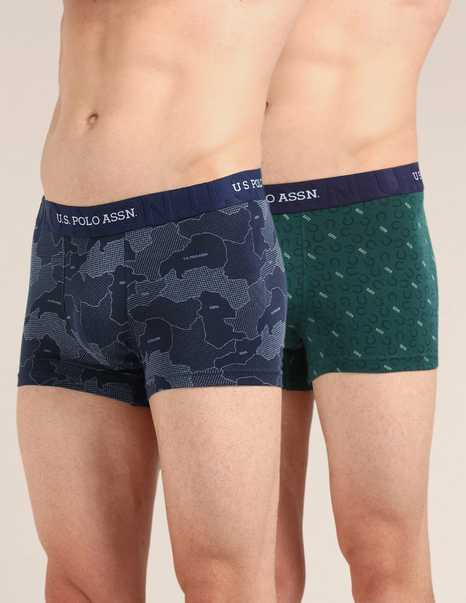 Printed Cotton Stretch Essential OET23 Trunk - Pack Of 2 - Image 8