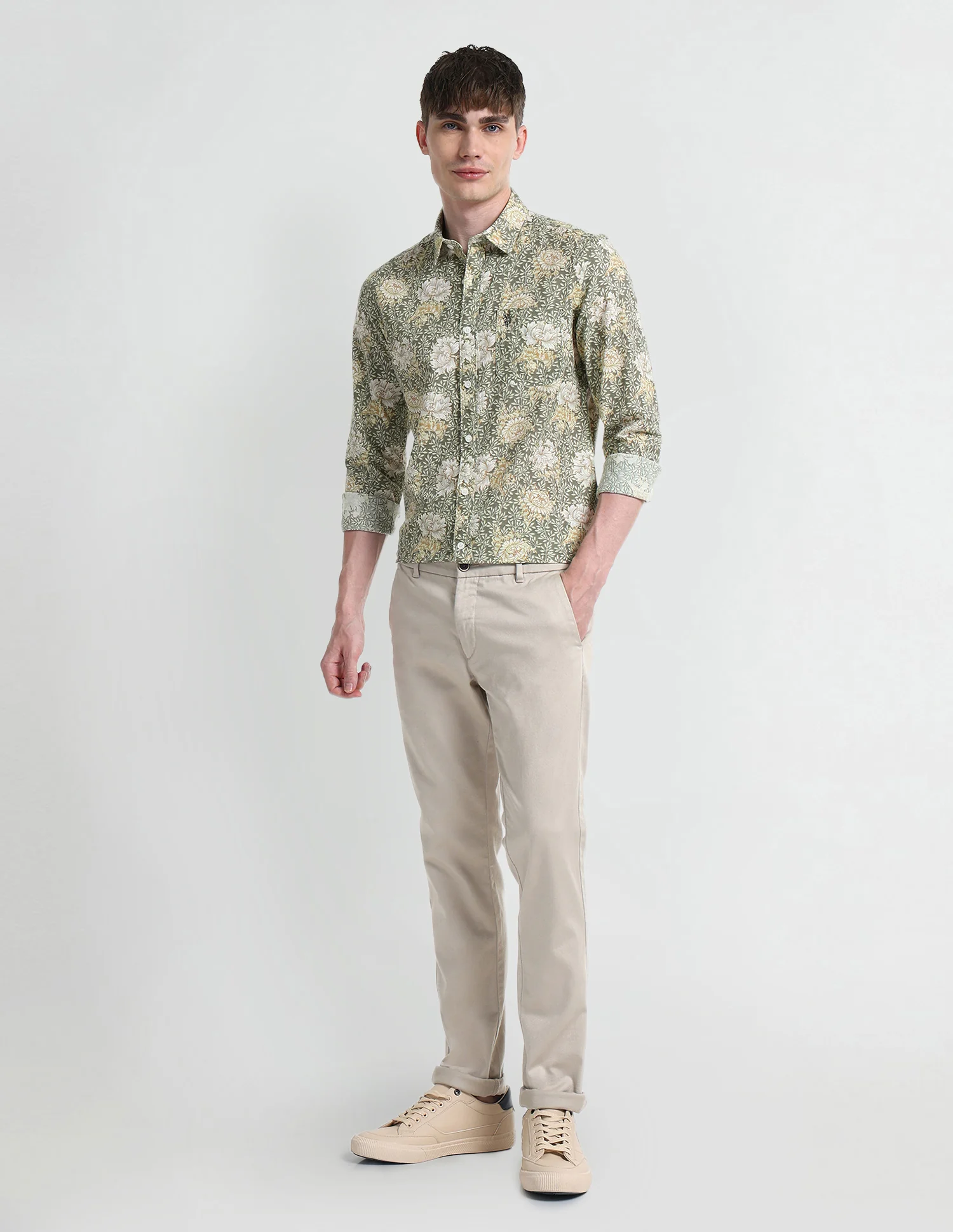 Floral Slim Fit Shirt - Image 3