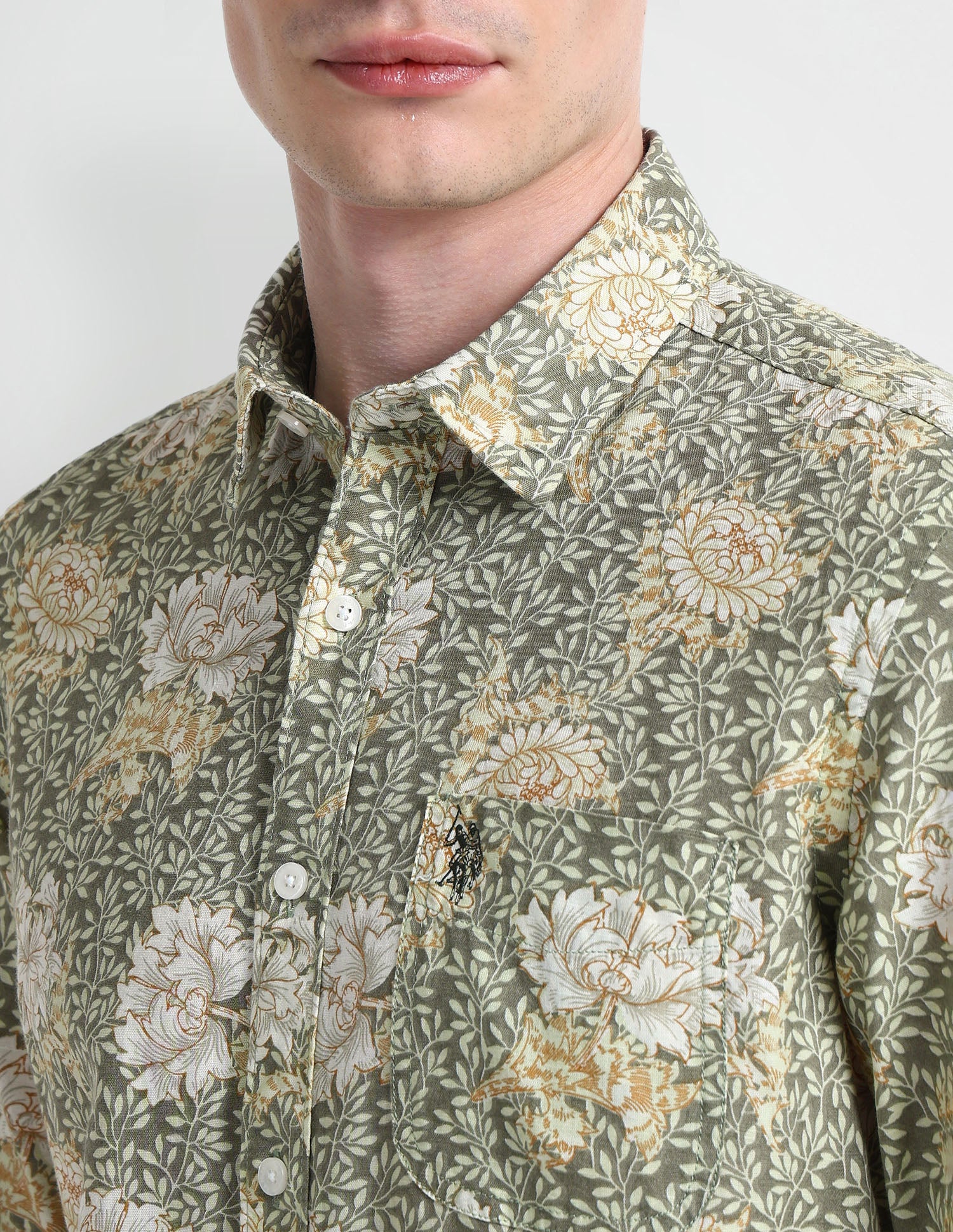 Floral Slim Fit Shirt - Image 7