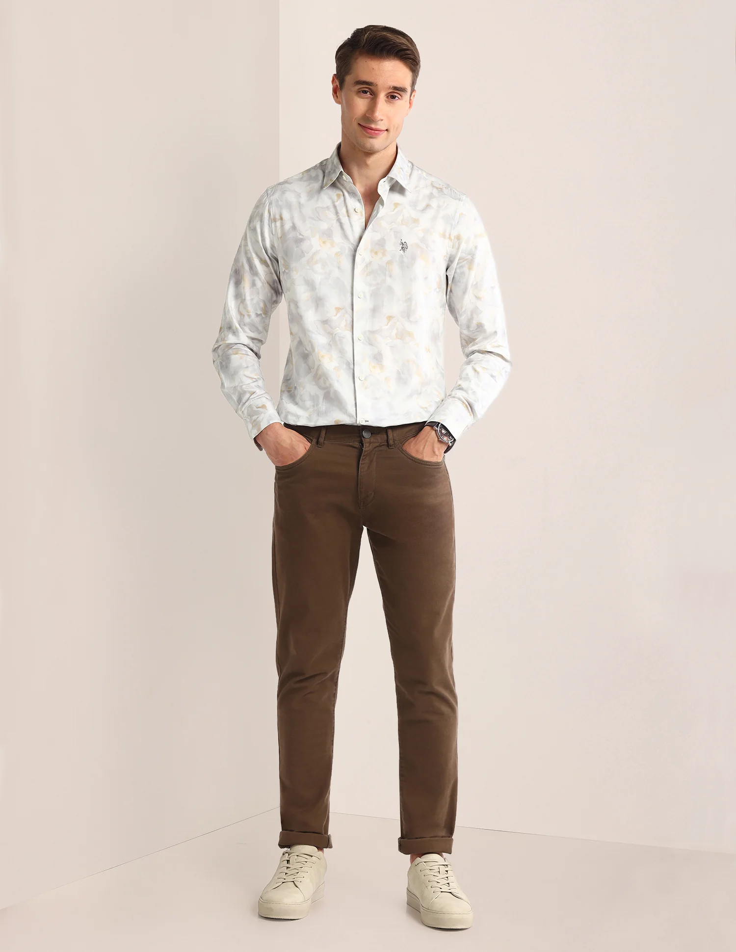 Abstract Regular Fit Shirt - Image 3