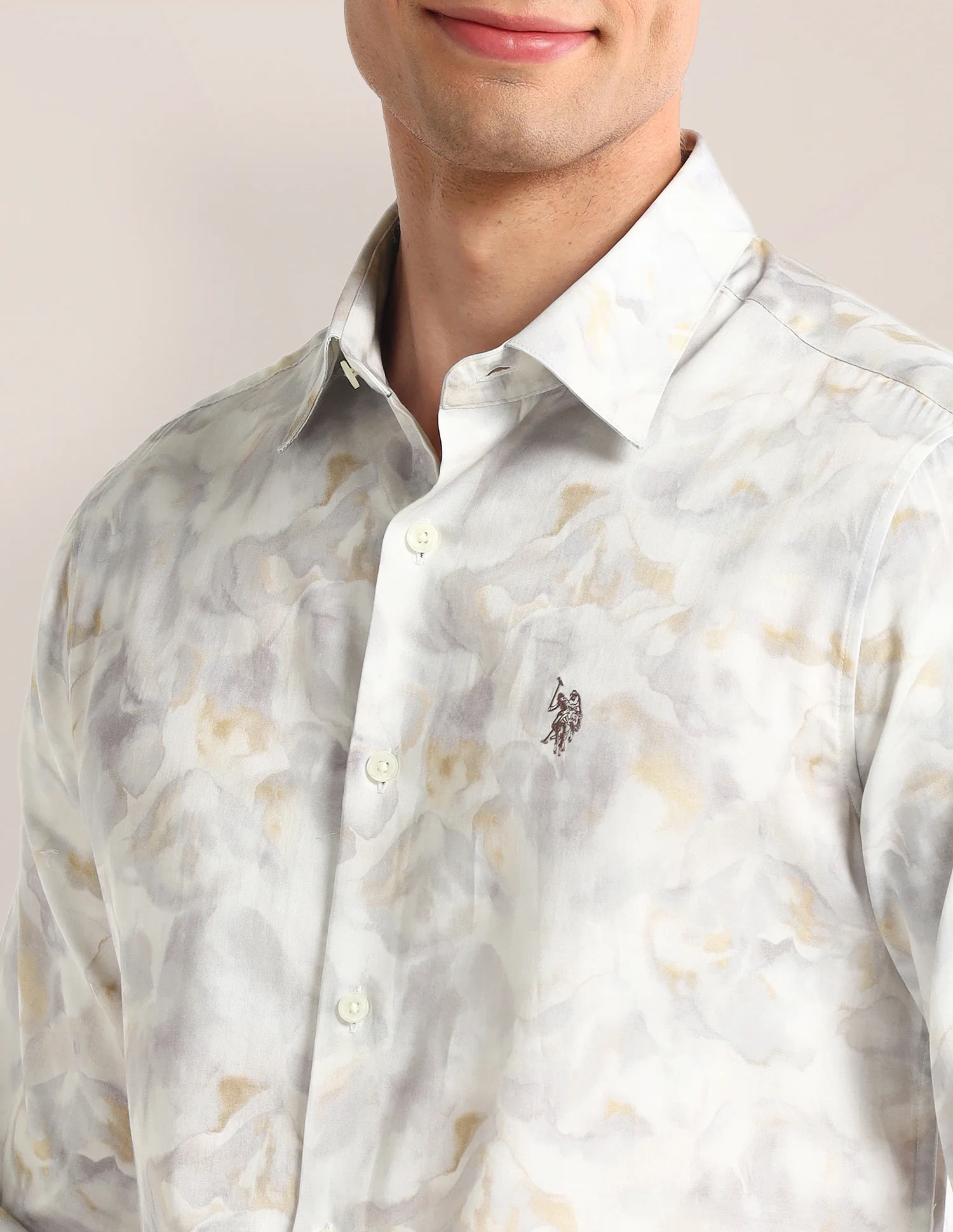 Abstract Regular Fit Shirt - Image 7