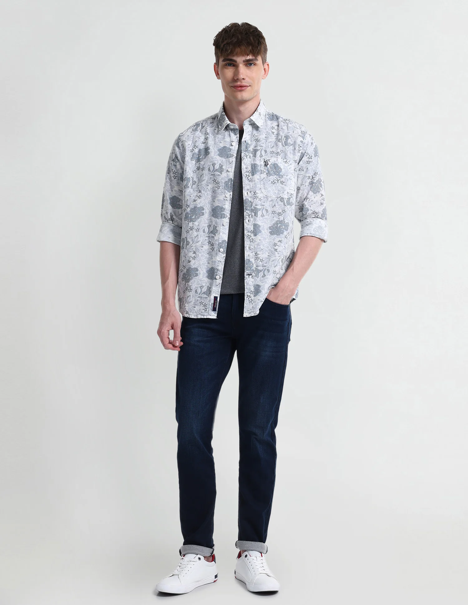 Floral Slim Fit Shirt - Image 3