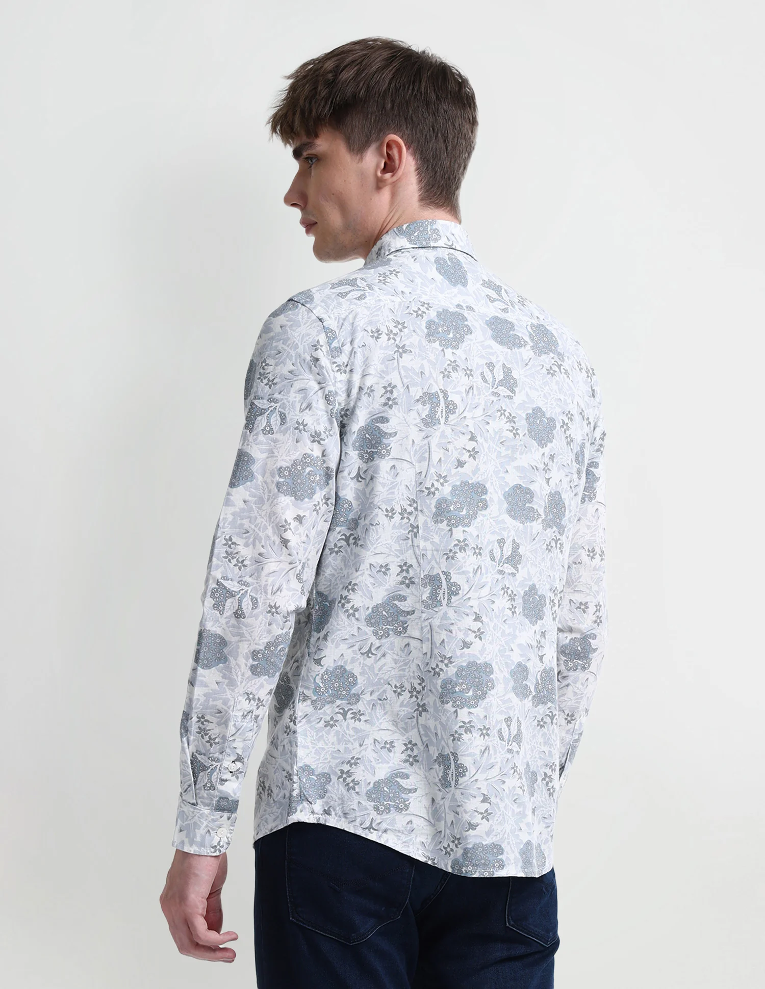 Floral Slim Fit Shirt - Image 5