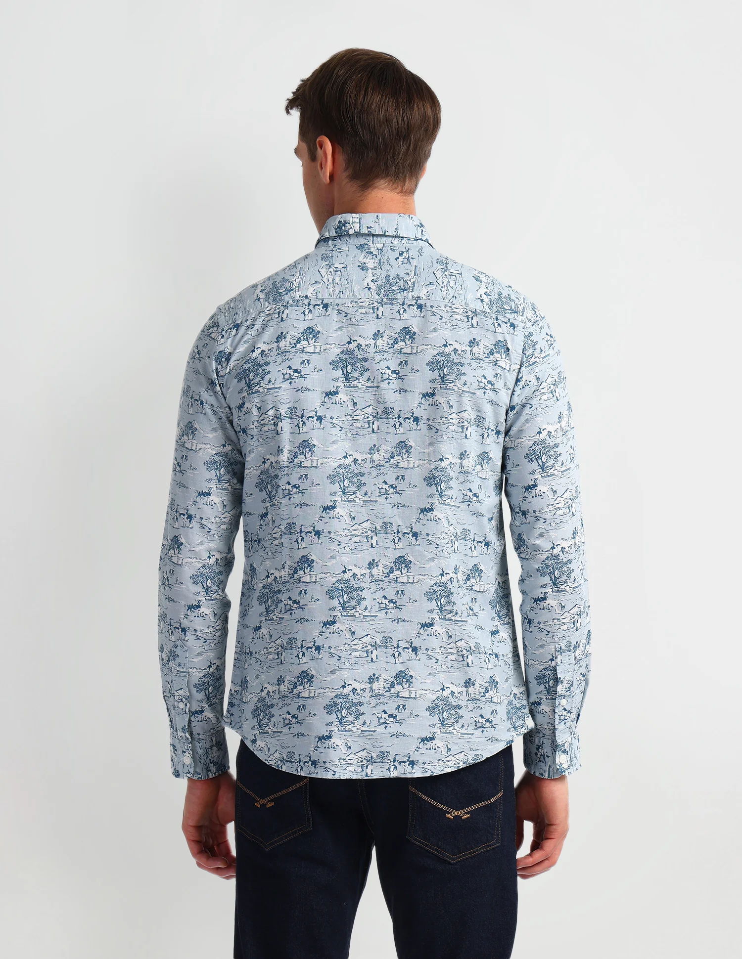 All-over Slim Fit Shirt - Image 5