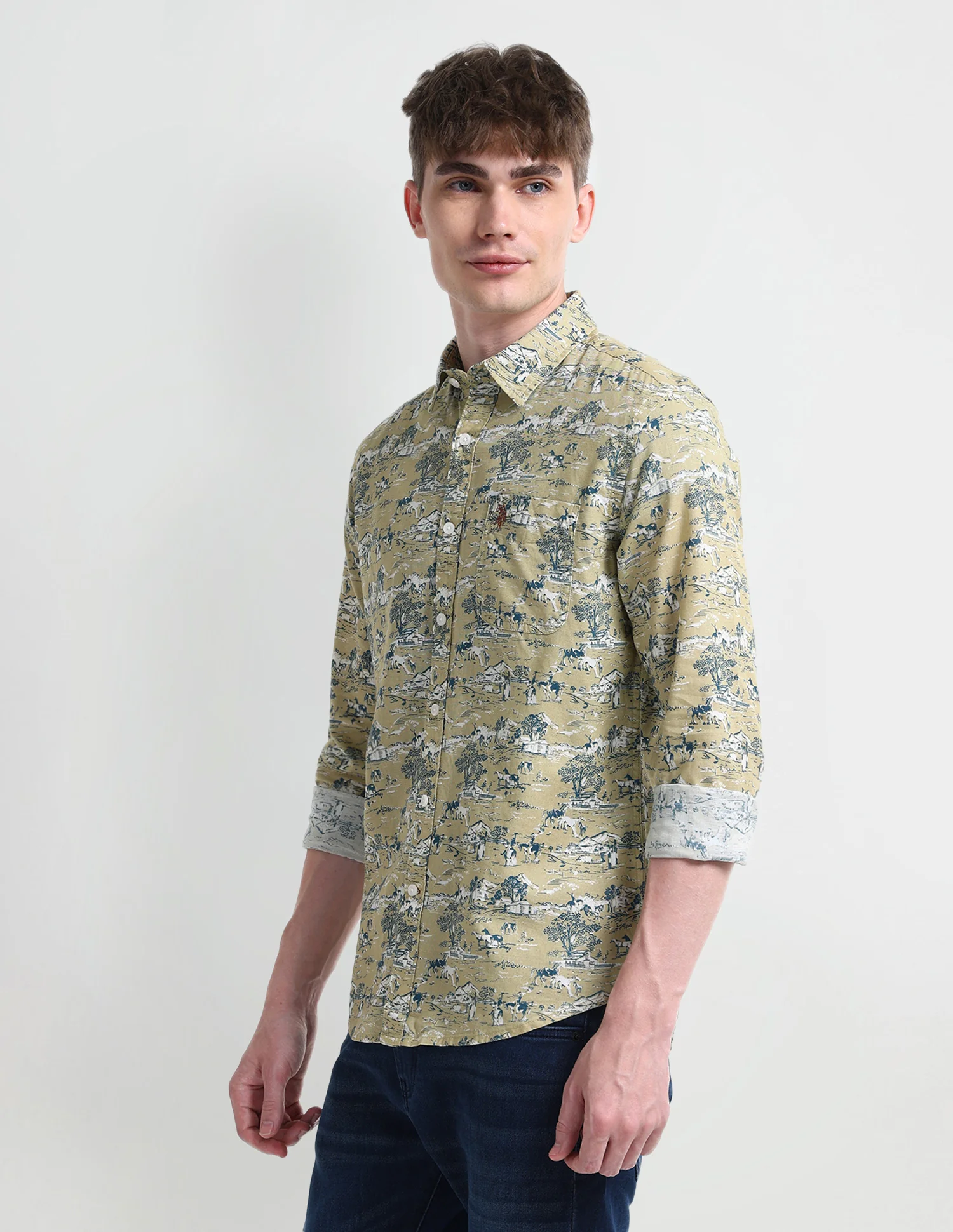 All-over Slim Fit Shirt - Image 4