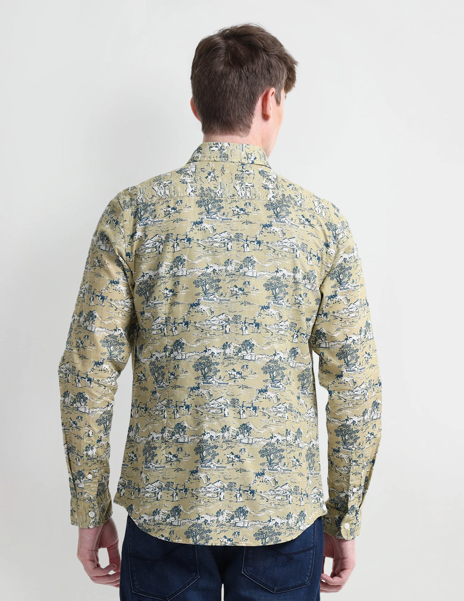 All-over Slim Fit Shirt - Image 5