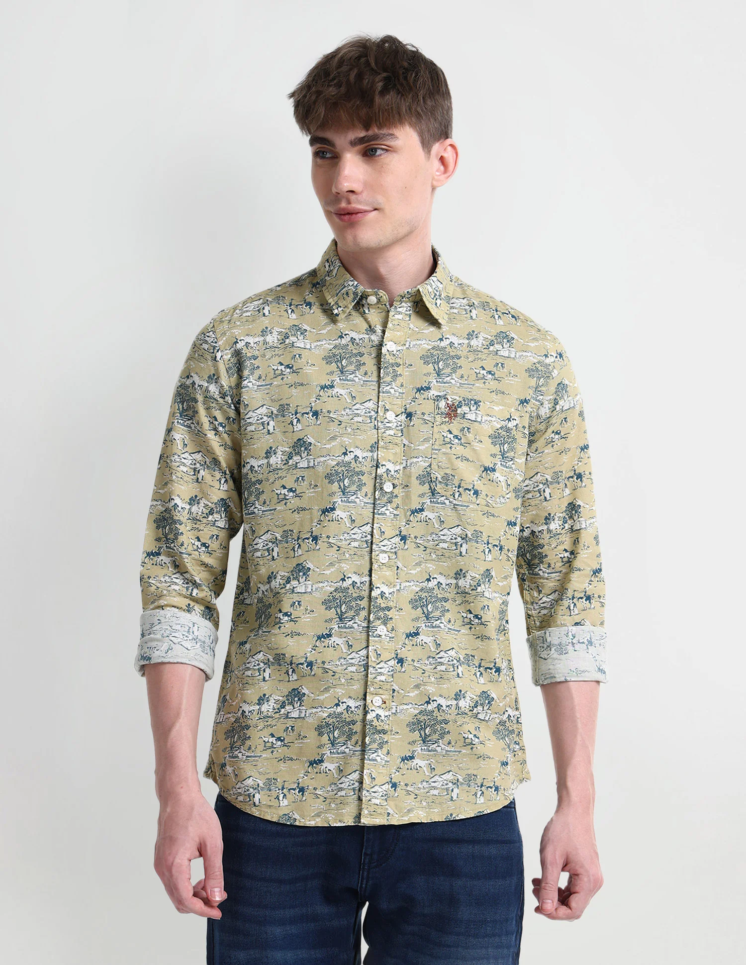 All-over Slim Fit Shirt - Image 6