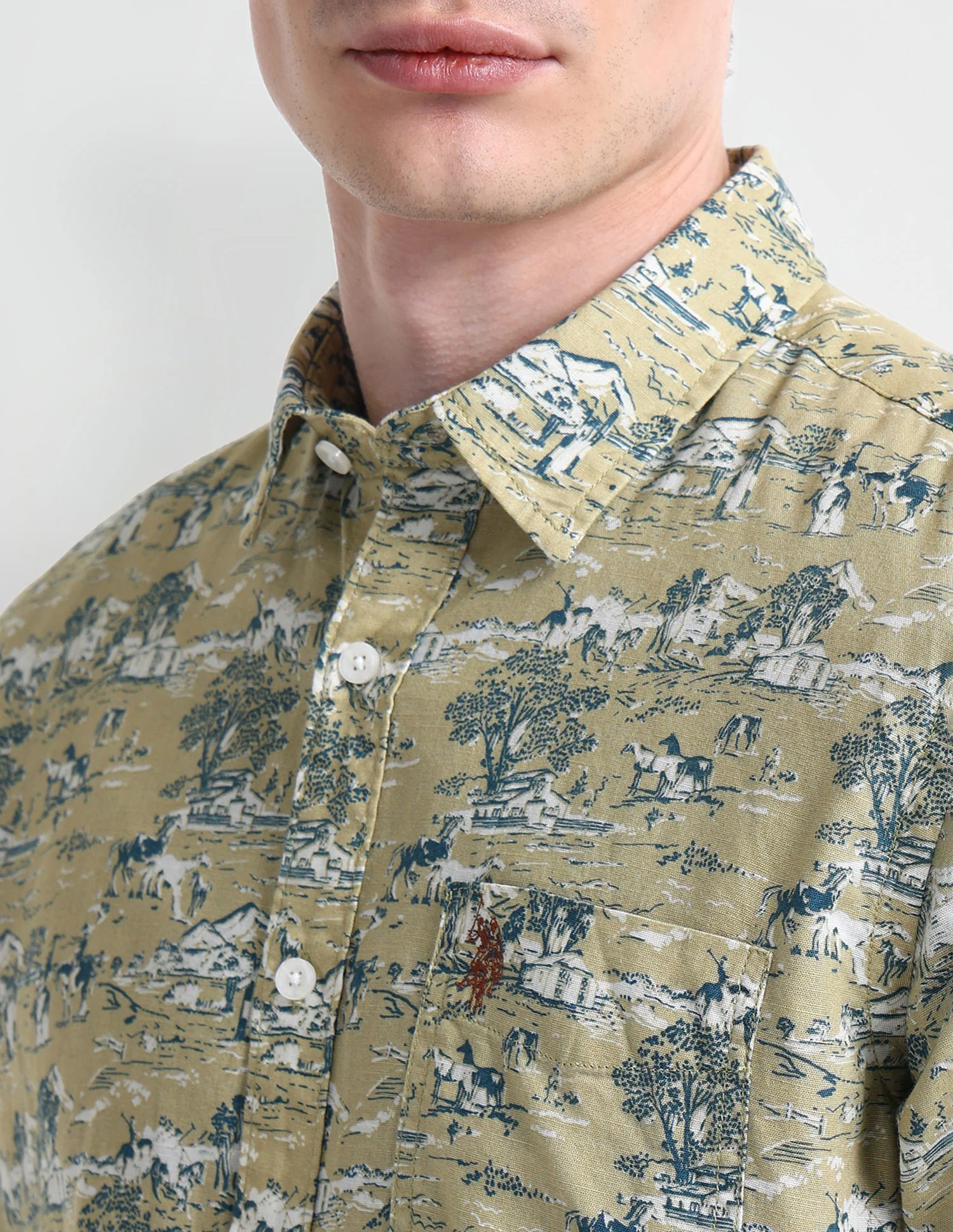 All-over Slim Fit Shirt - Image 7