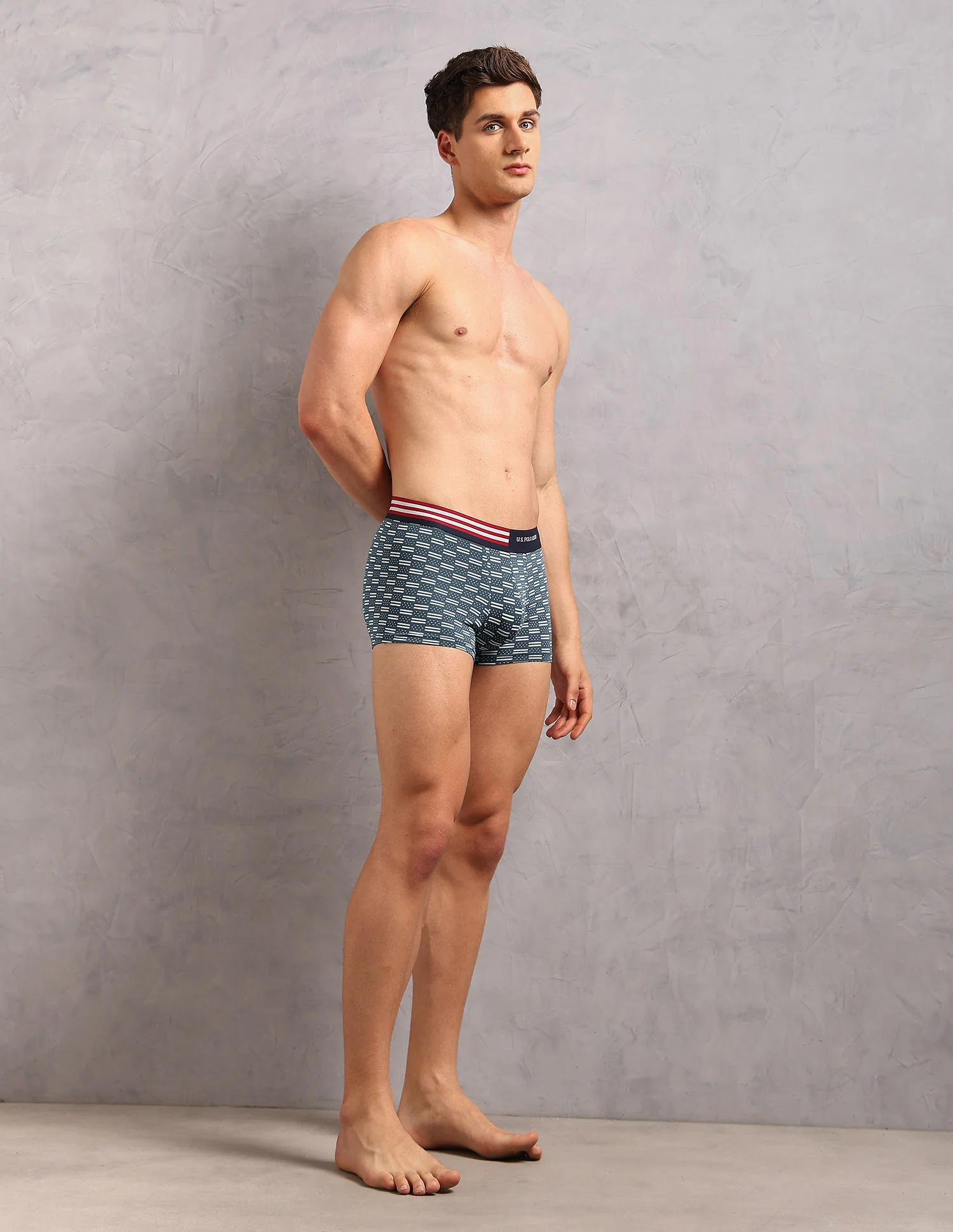 Printed Low Rise OET20 Trunks - Pack Of 3 - Image 5