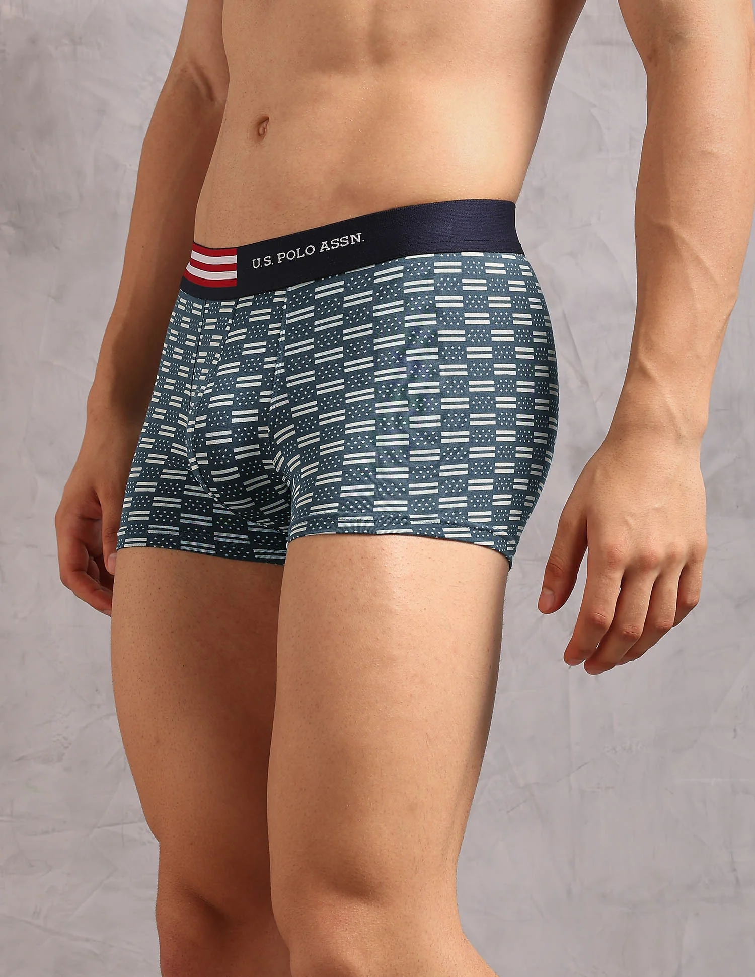 Printed Low Rise OET20 Trunks - Pack Of 3 - Image 7