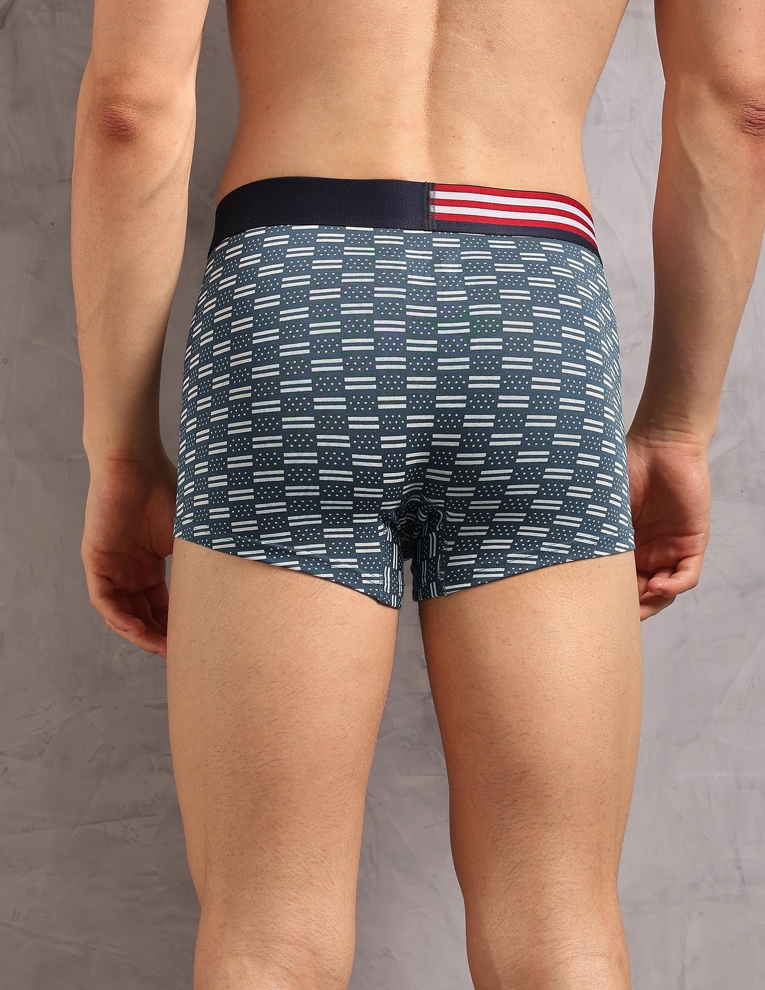 Printed Low Rise OET20 Trunks - Pack Of 3 - Image 8