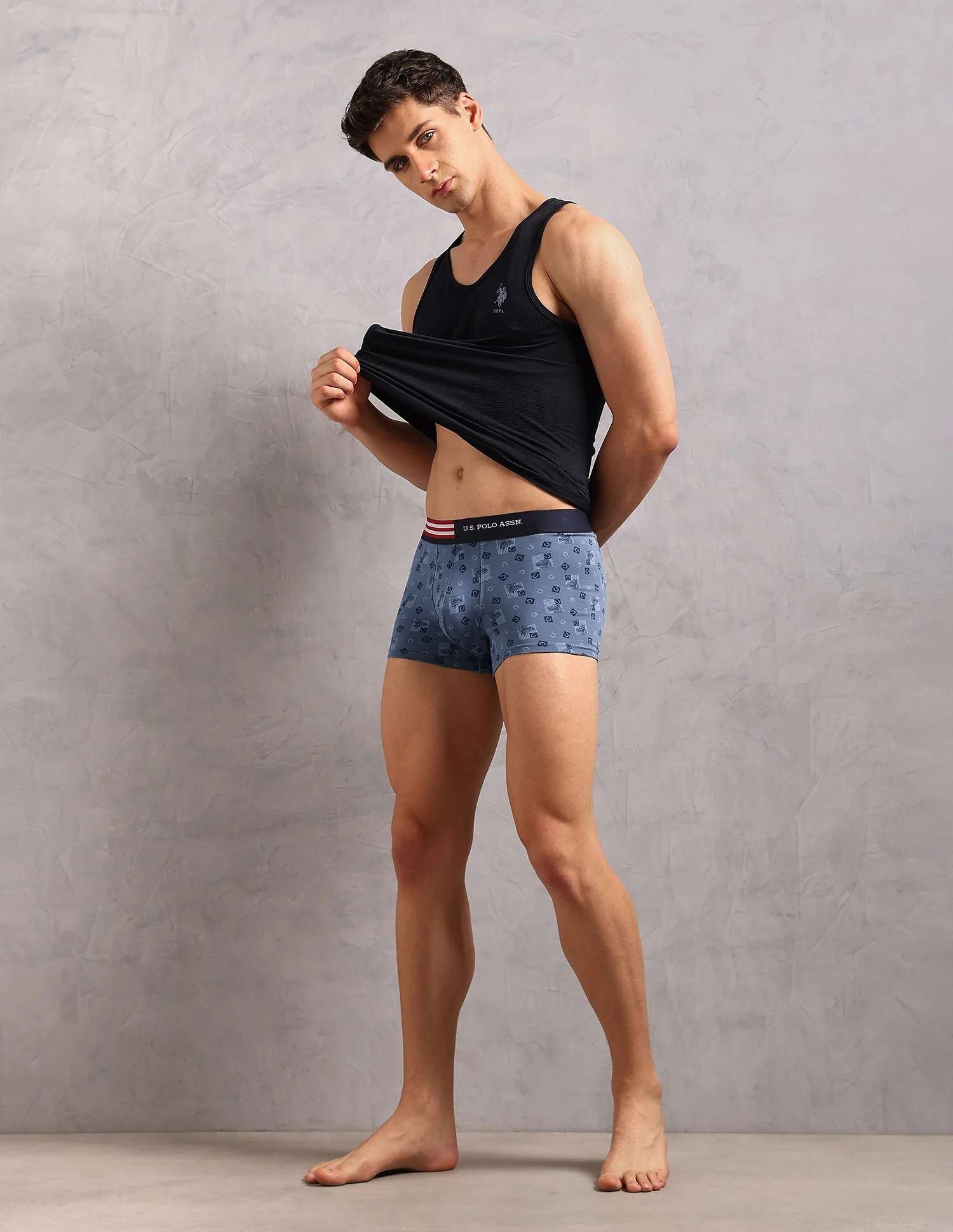 Printed Low Rise OET20 Trunks - Pack Of 3 - Image 4
