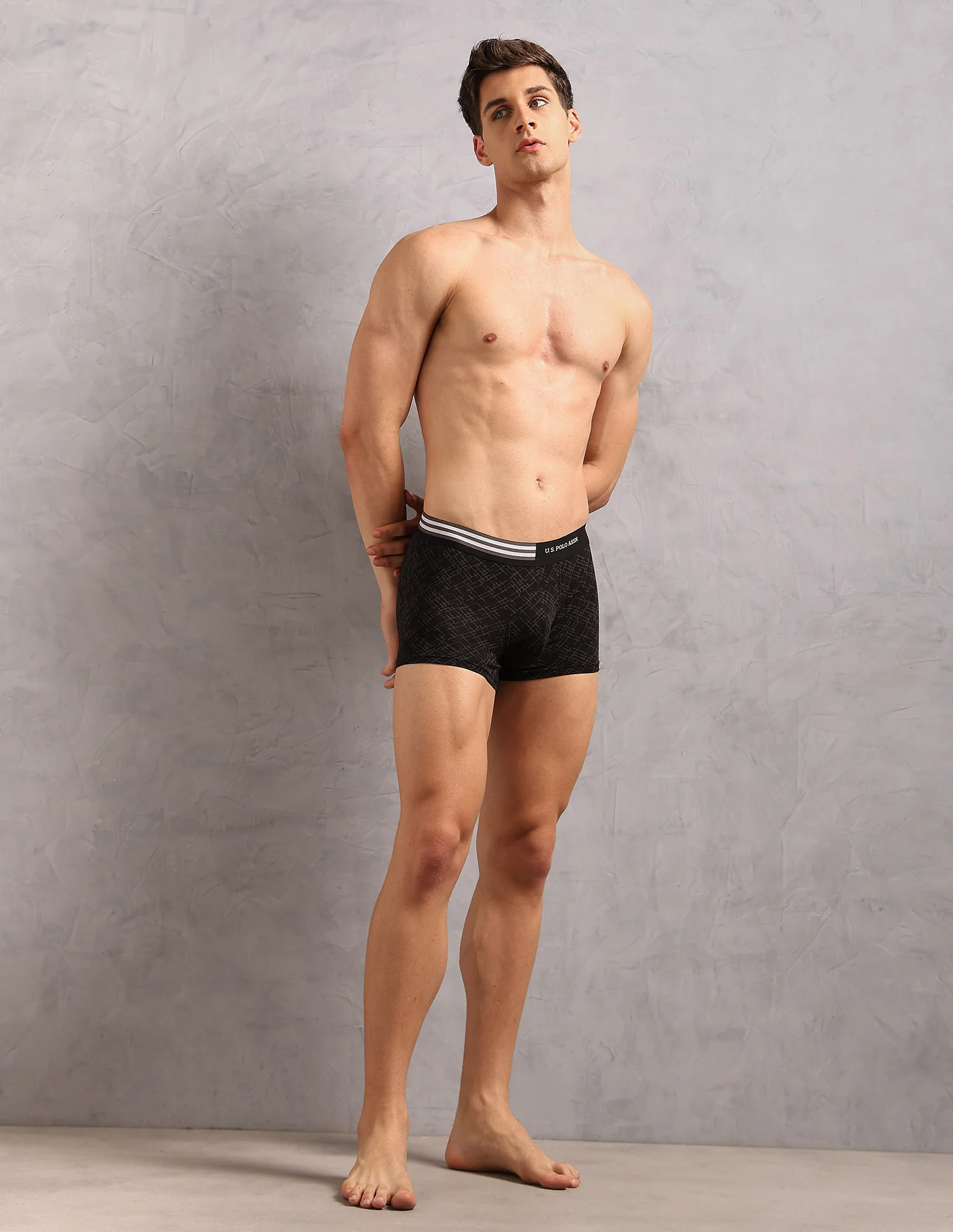 Printed Low Rise OET20 Trunks - Pack Of 3 - Image 4