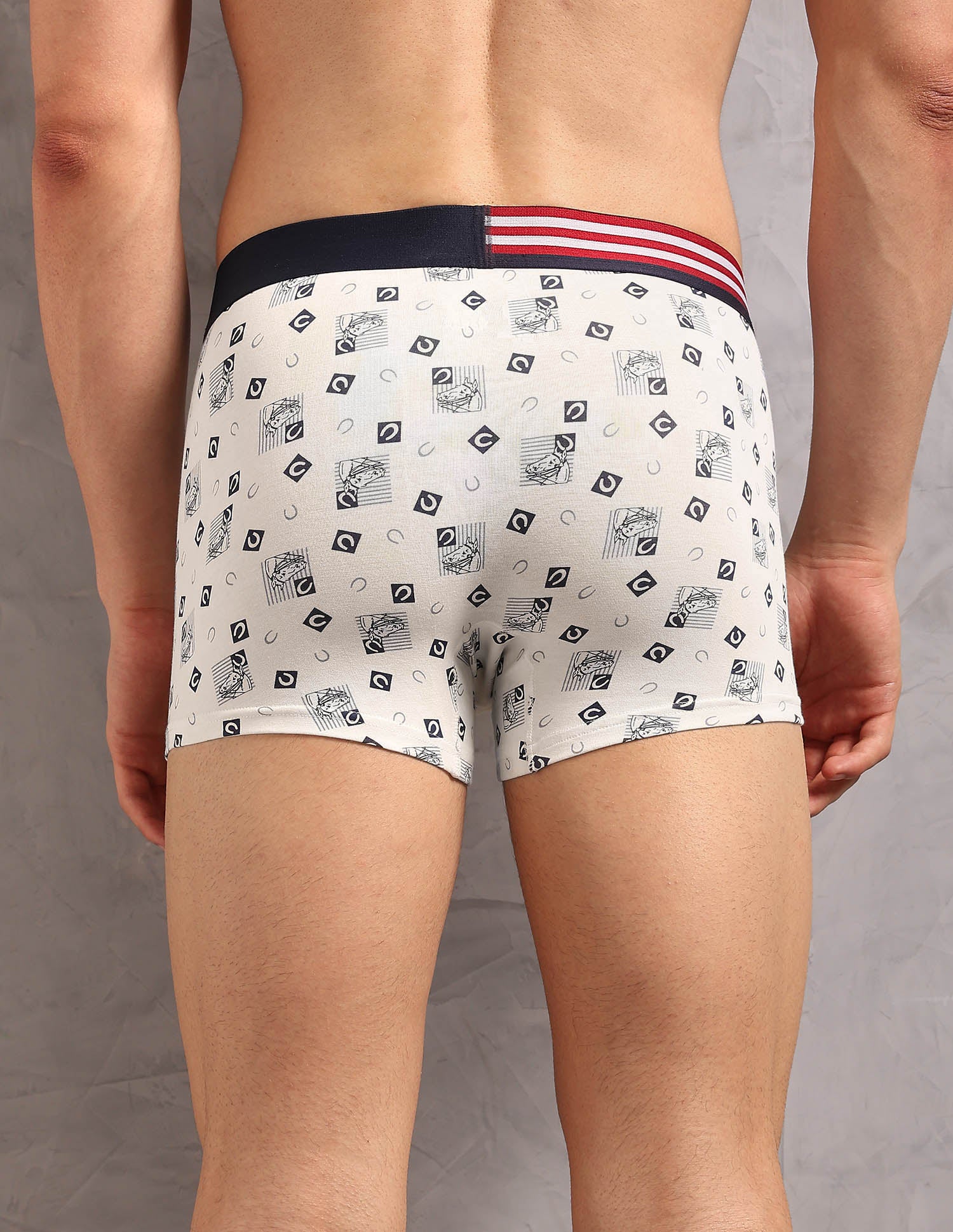 Printed Low Rise OET20 Trunks - Pack Of 3 - Image 8