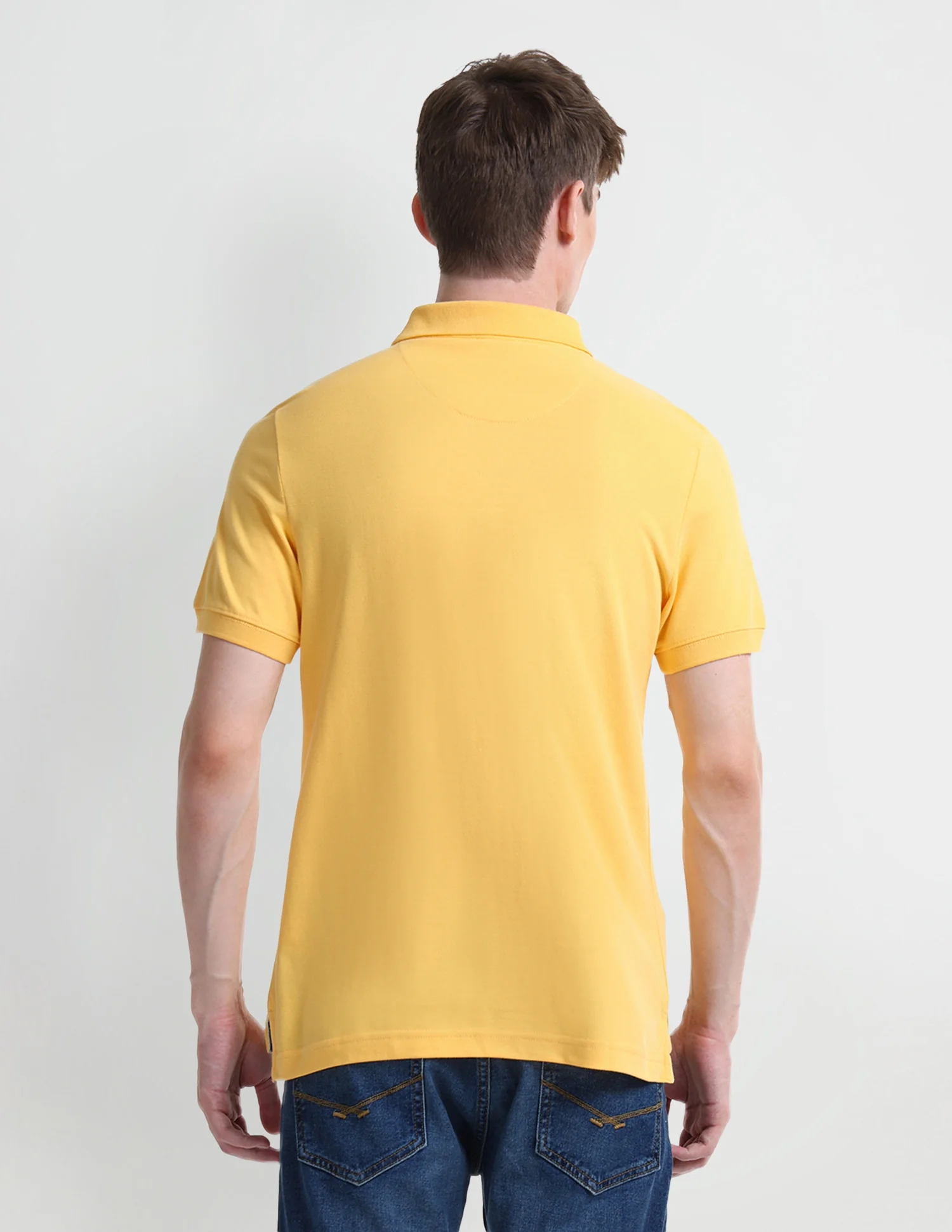 Typography Regular Fit Polo Shirt - Image 5