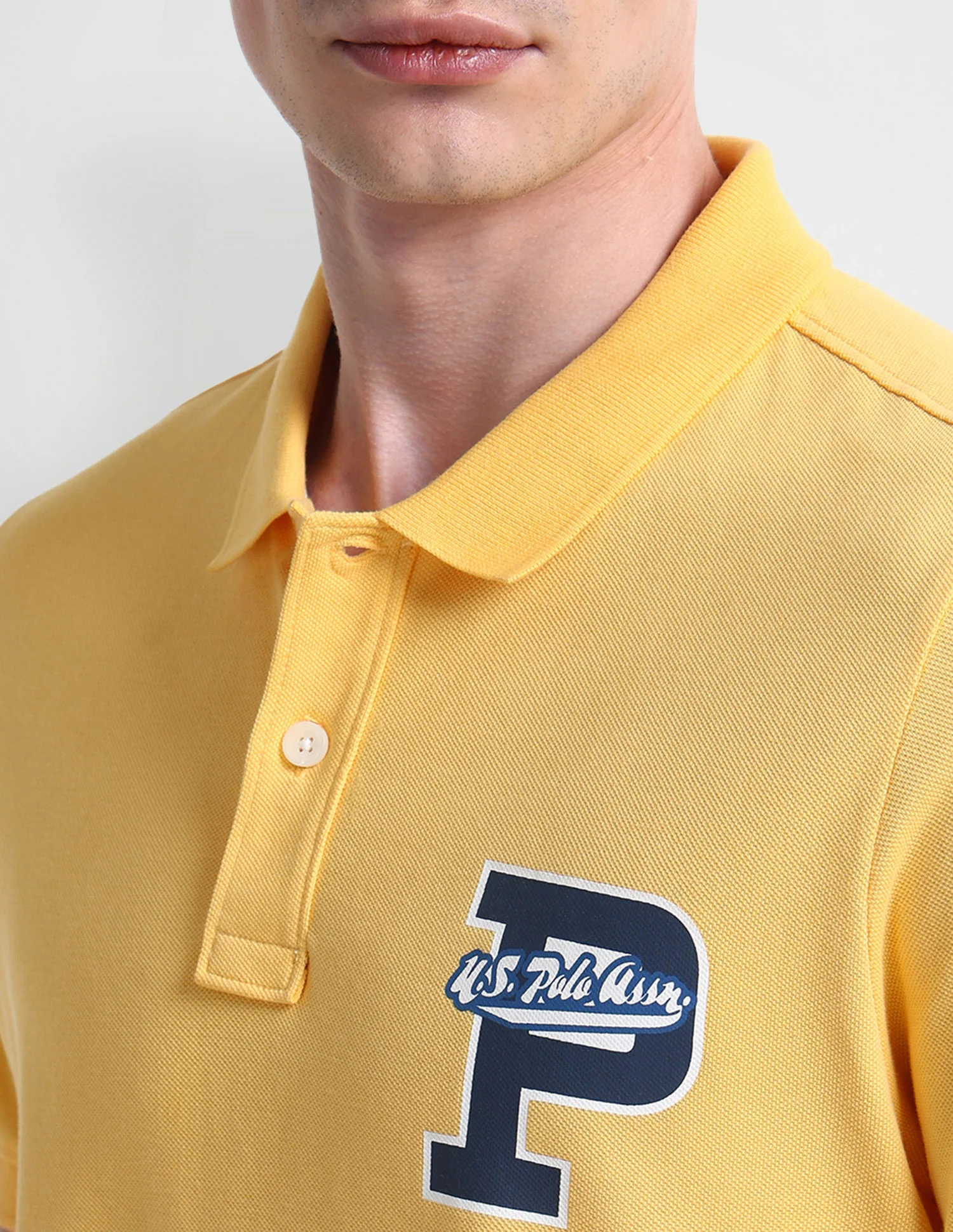 Typography Regular Fit Polo Shirt - Image 7