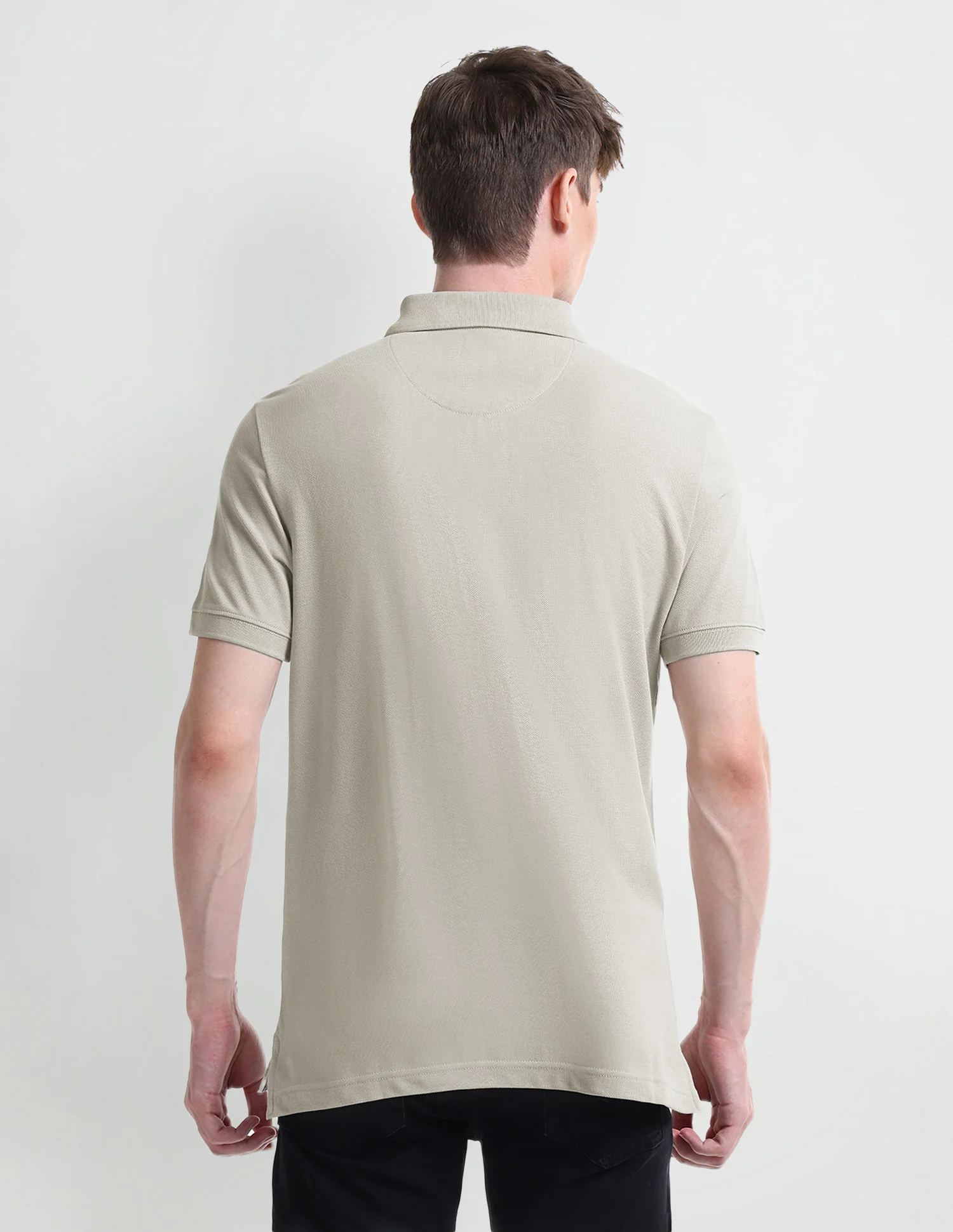 Typography Regular Fit Polo Shirt - Image 5
