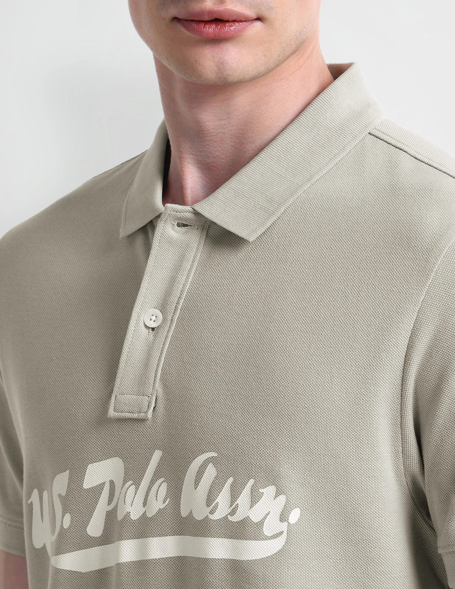 Typography Regular Fit Polo Shirt - Image 7