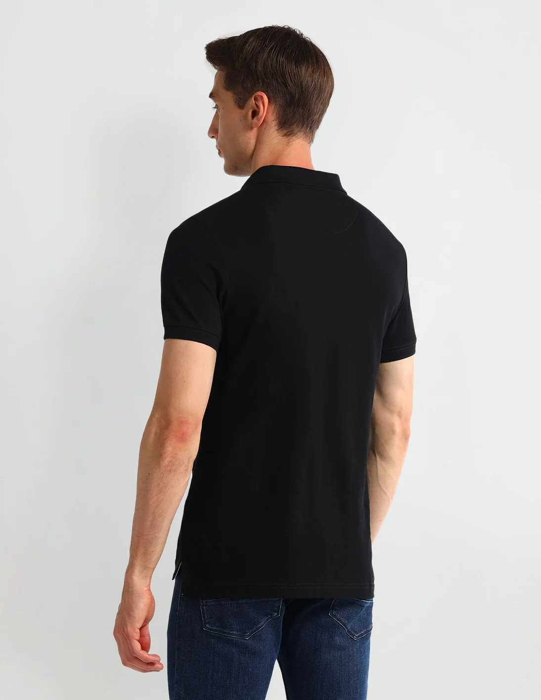 Typography Regular Fit Polo Shirt - Image 5