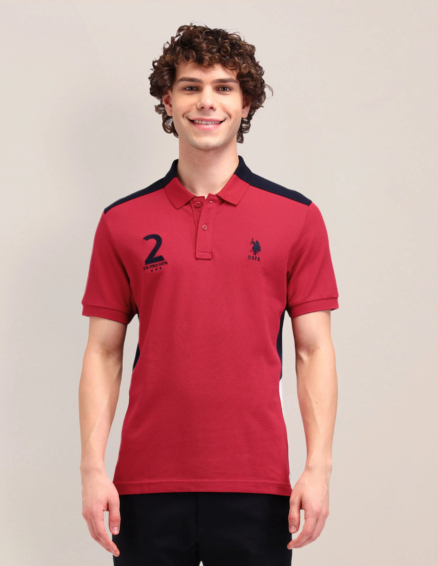 Printed Slim Fit Polo Shirt - Image 6