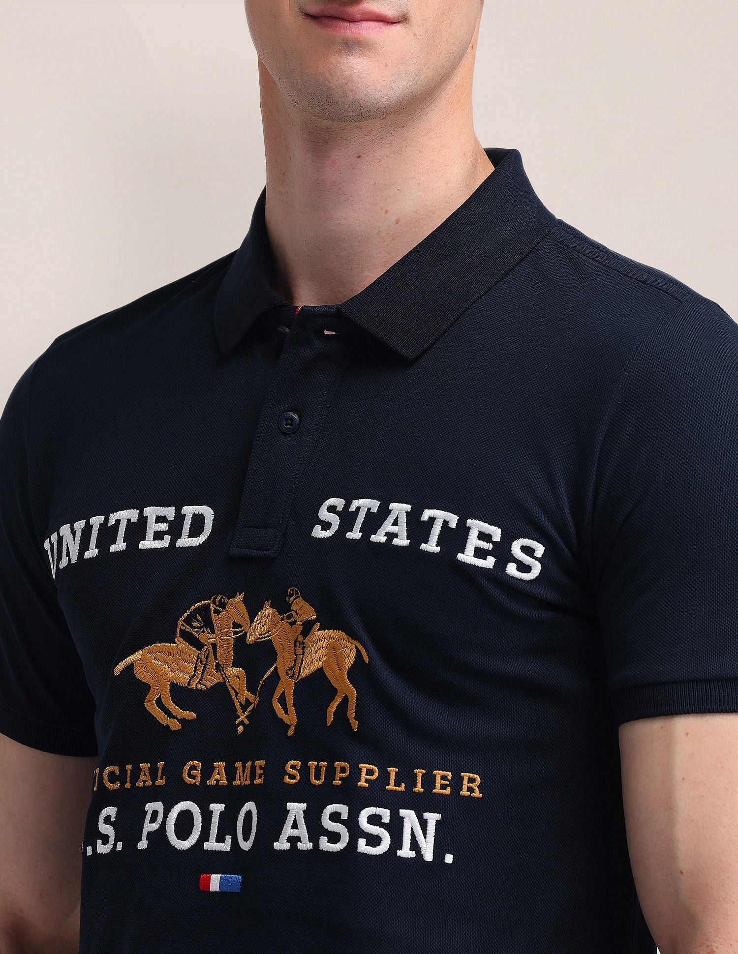 Printed Slim Fit Polo Shirt - Image 7