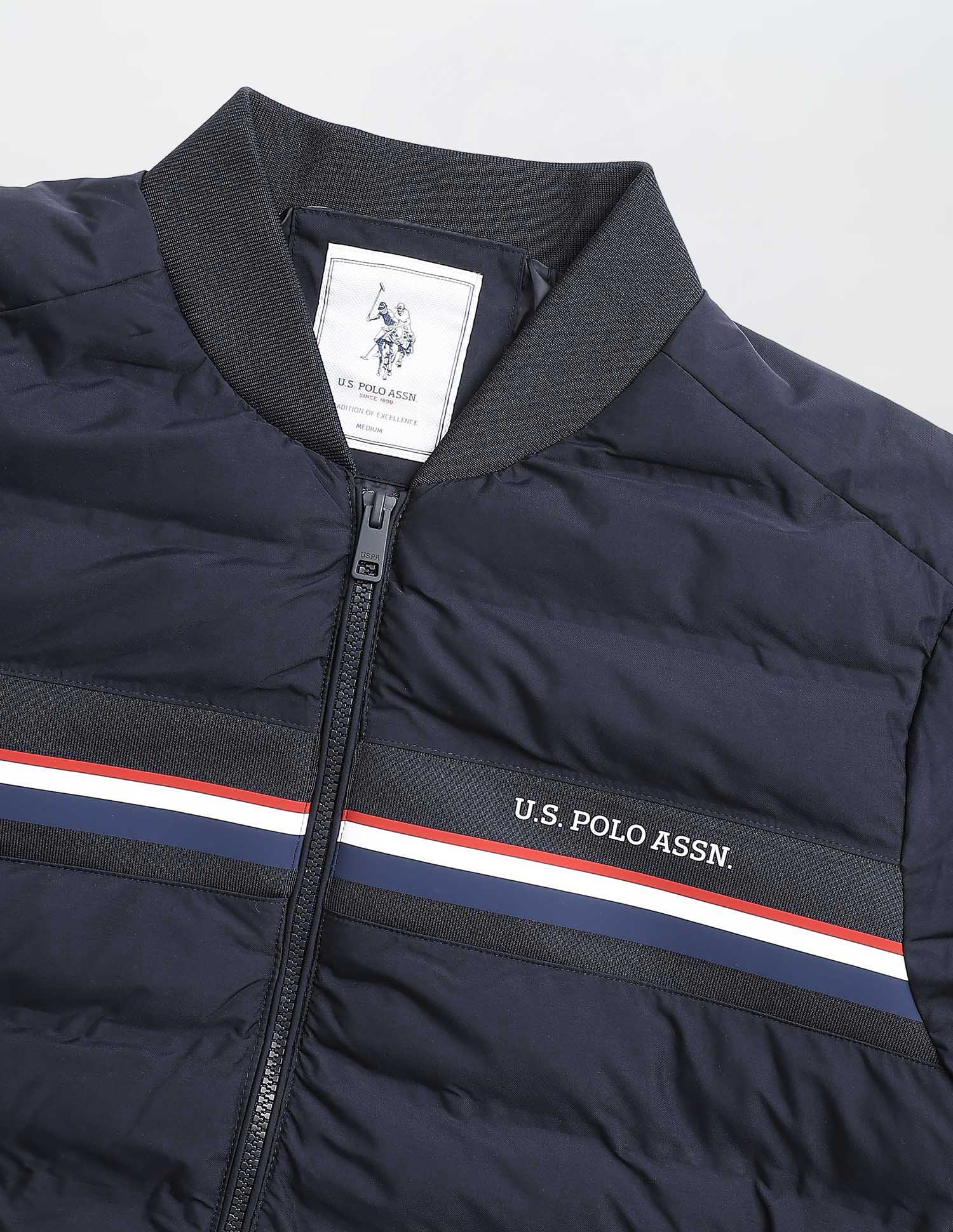 Puffer Baseball Collar Regular Fit Jacket - Image 2