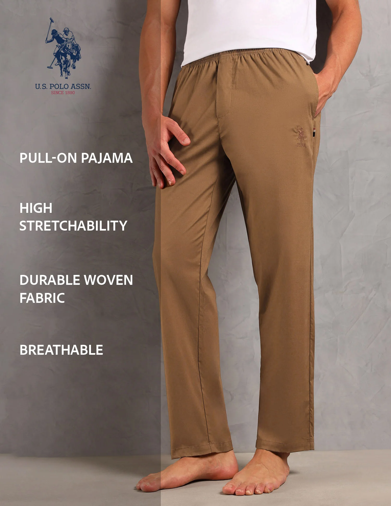 Pull On Relaxed Fit LP003 Lounge Pants - Pack Of 1 - Image 10
