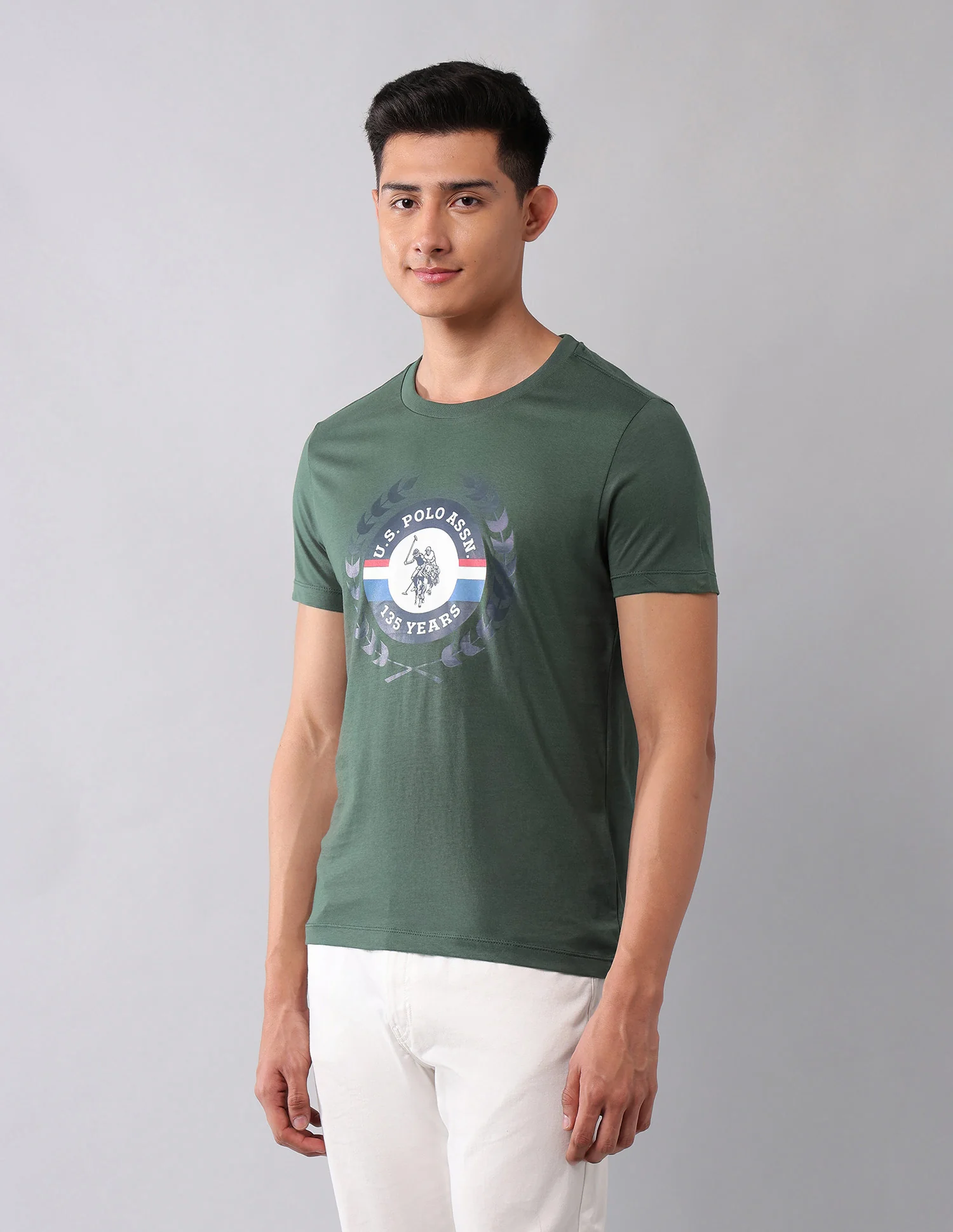 Pure Cotton Brand Printed T-Shirt - Image 4