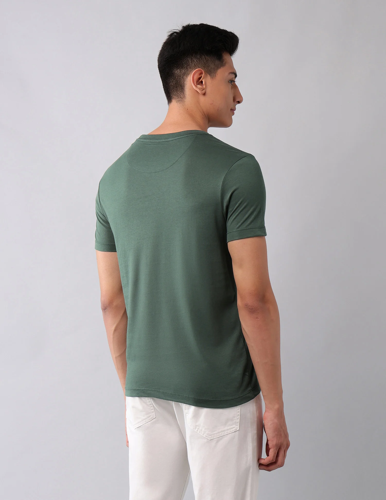 Pure Cotton Brand Printed T-Shirt - Image 5