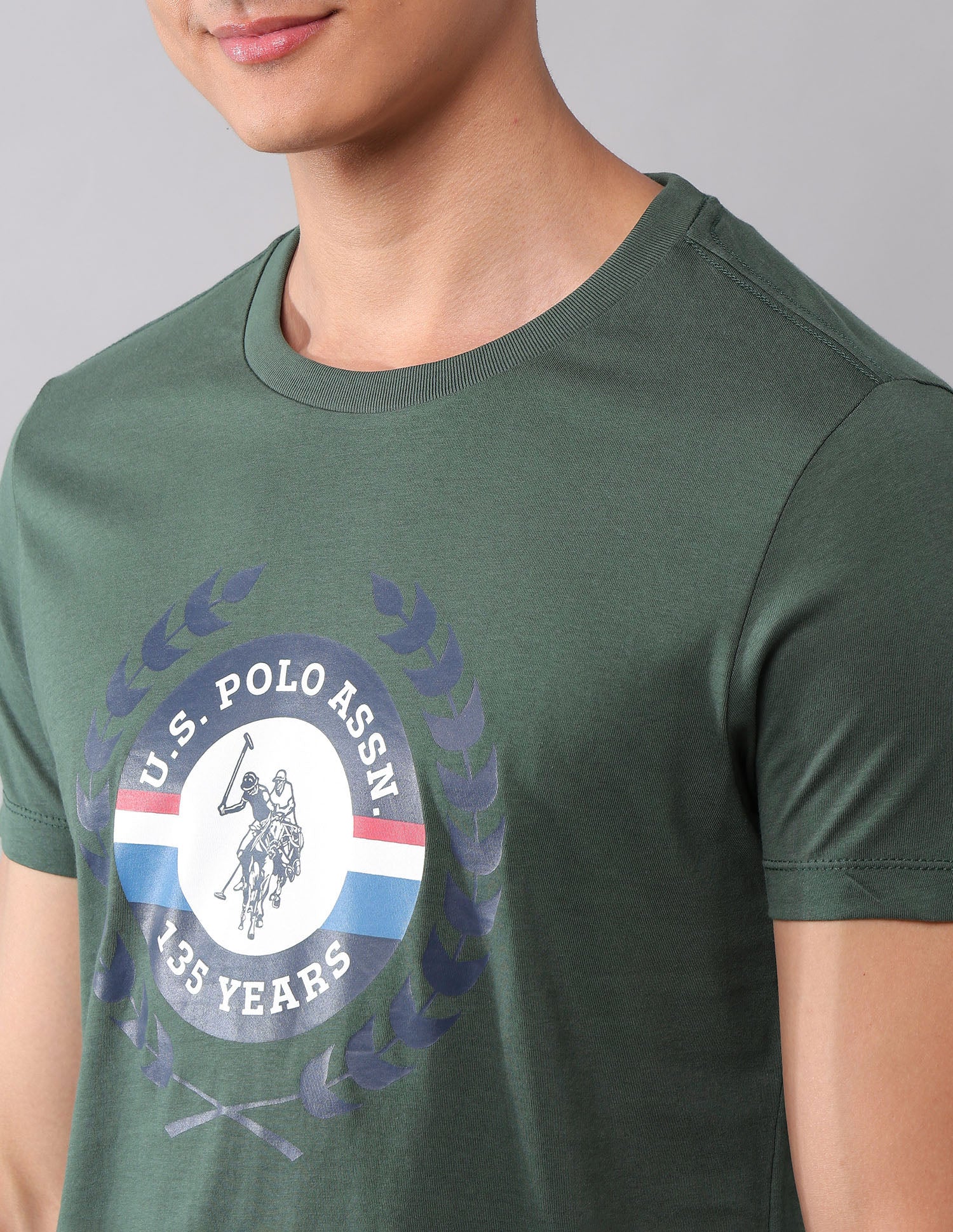 Pure Cotton Brand Printed T-Shirt - Image 7
