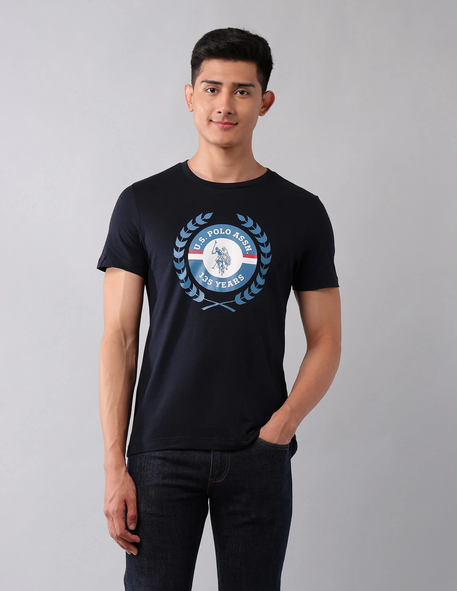Pure Cotton Brand Printed T-Shirt - Image 6