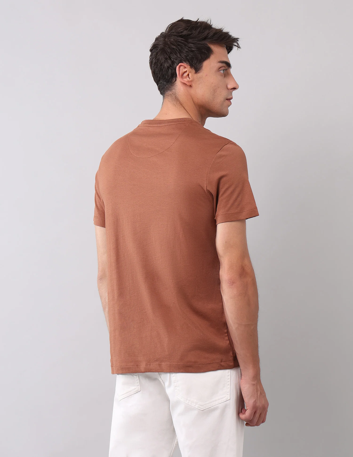 Pure Cotton Brand Printed T-Shirt - Image 5