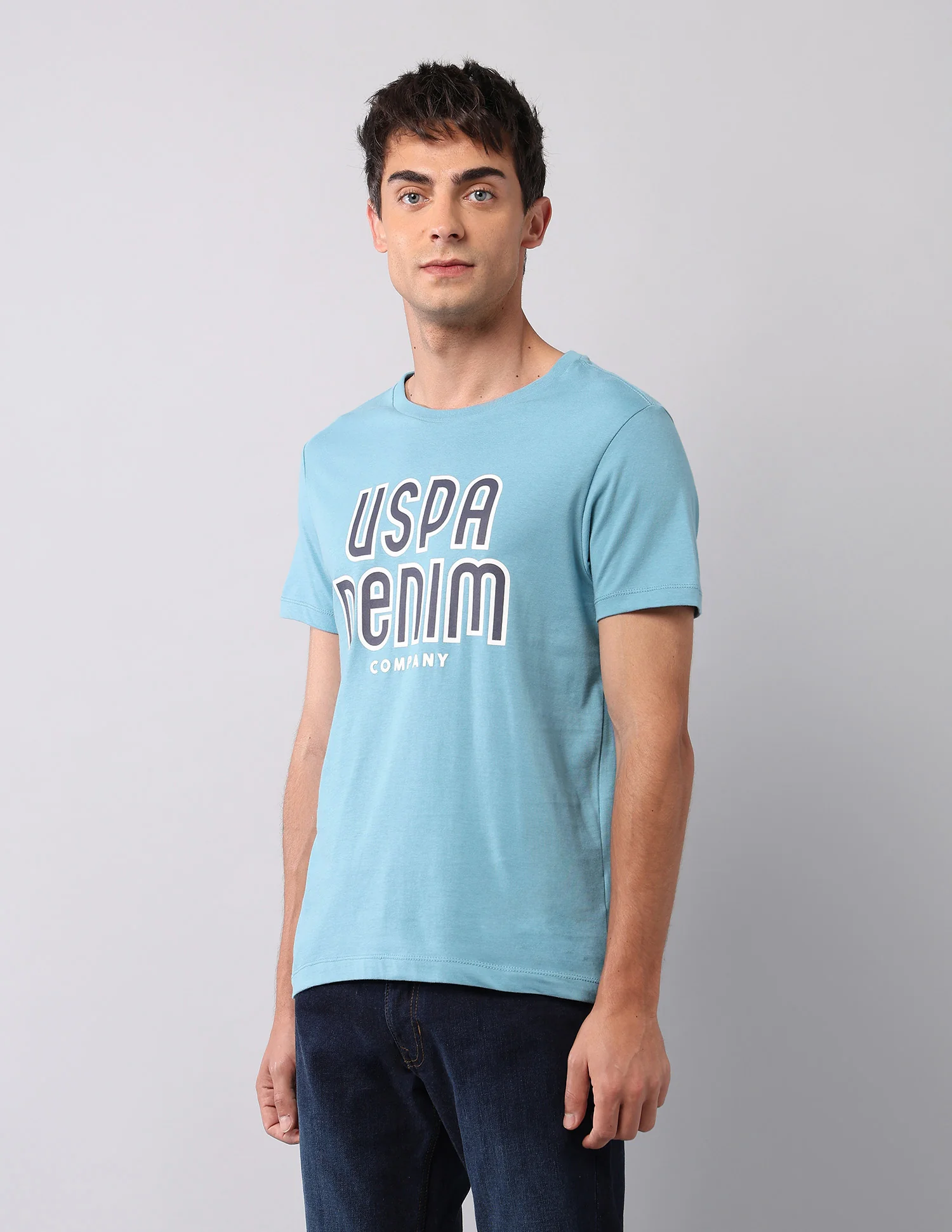 Pure Cotton Brand Printed T- Shirt - Image 4