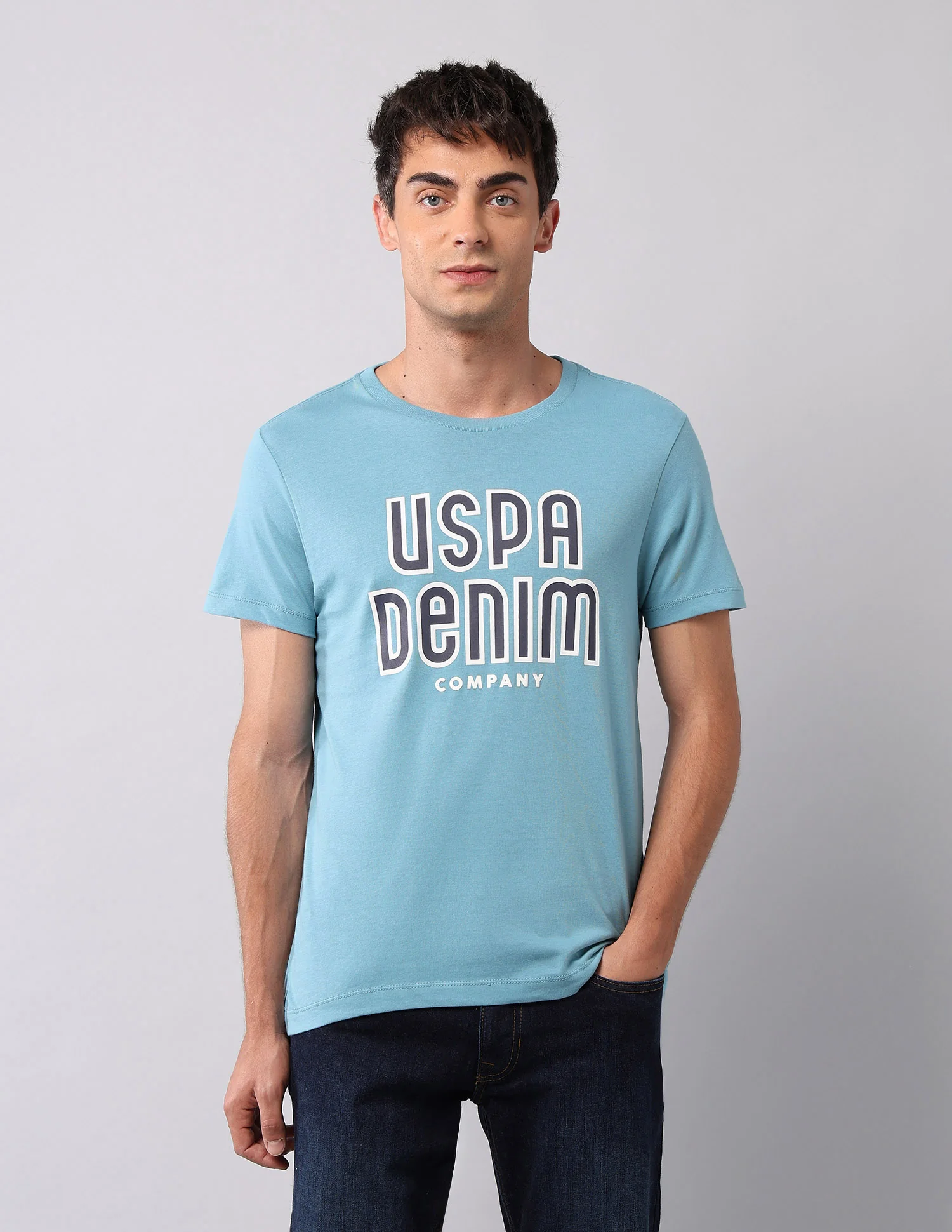 Pure Cotton Brand Printed T- Shirt - Image 6