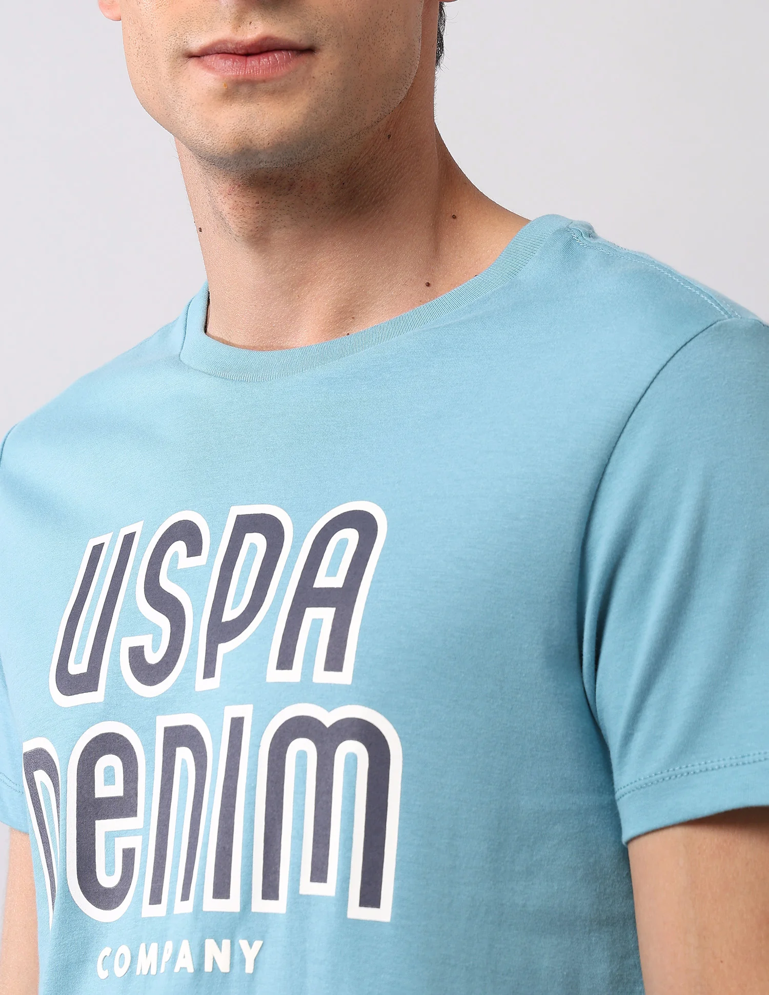 Pure Cotton Brand Printed T- Shirt - Image 7