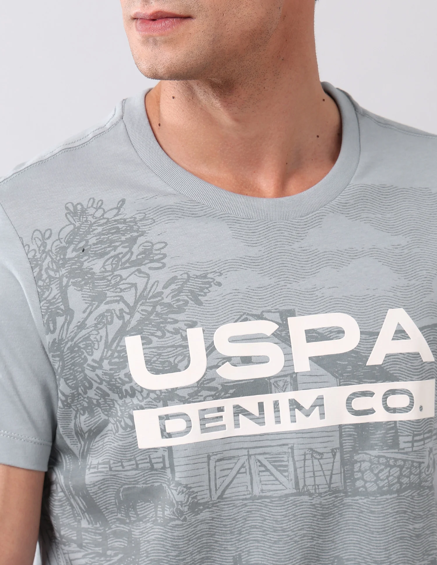Pure Cotton Brand Printed T-Shirt - Image 7