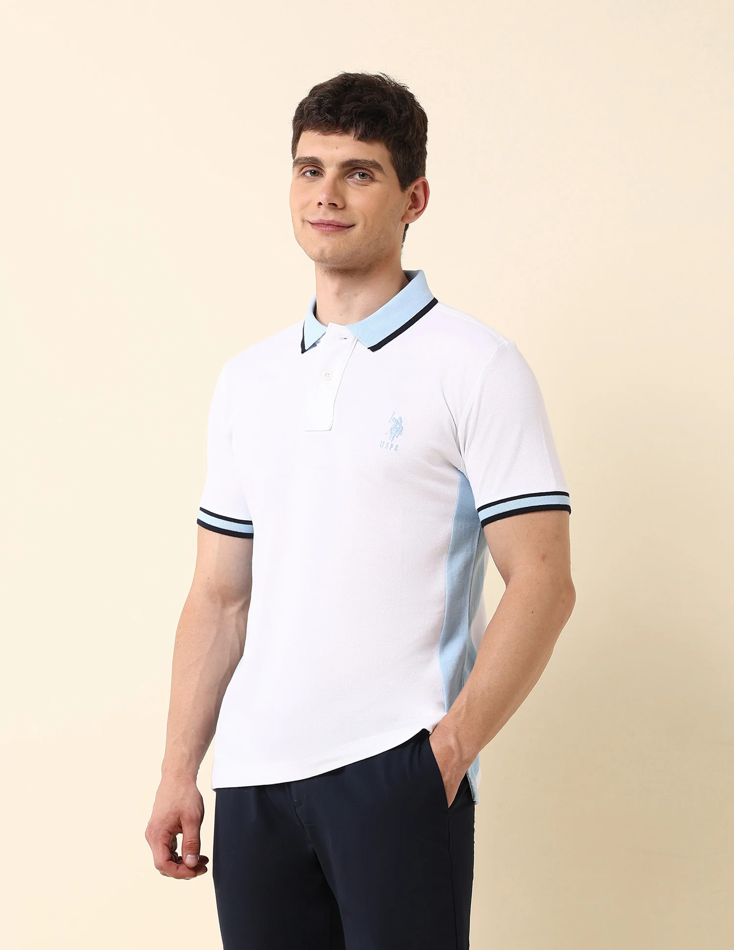 Pure Cotton Classic Polo Shirt - Image 4