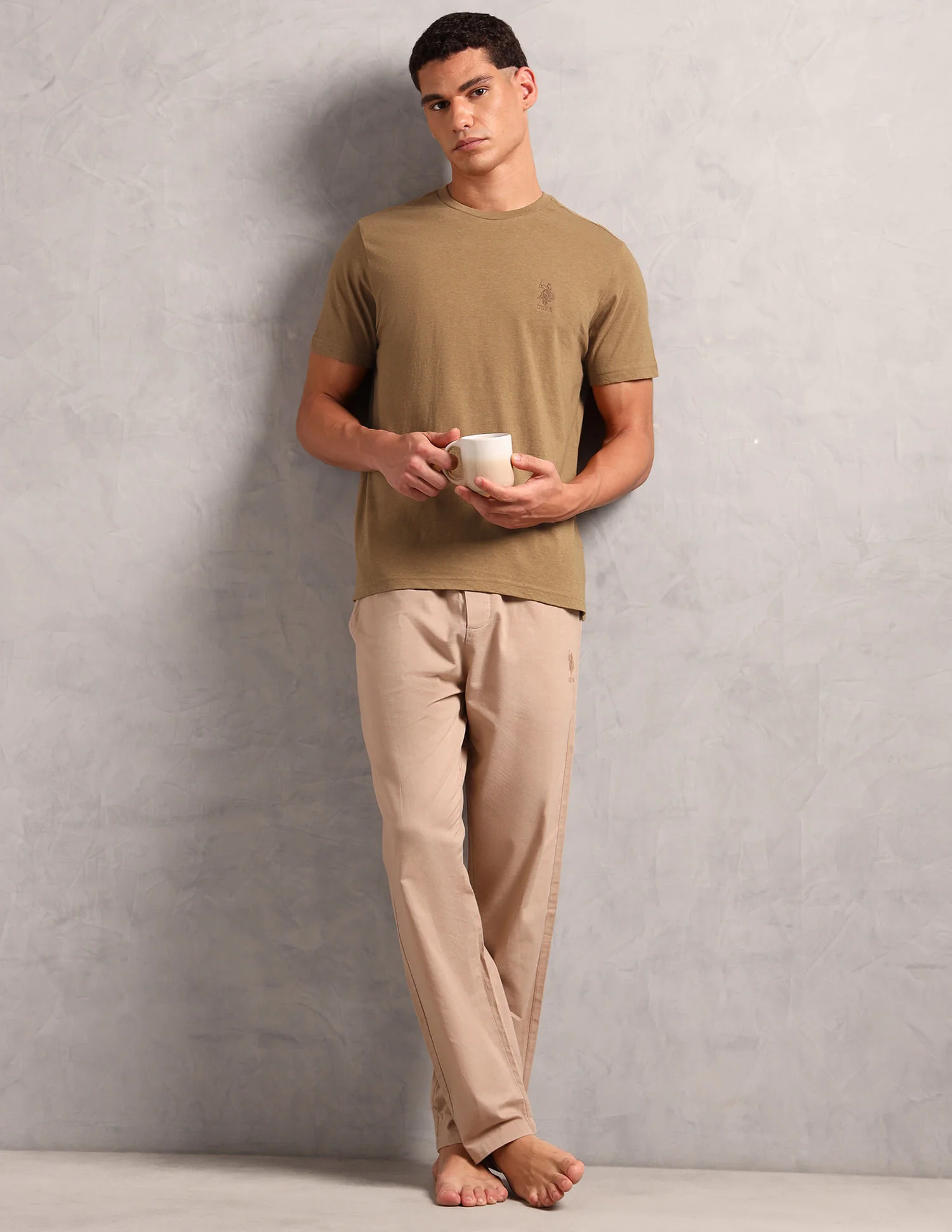 Pure Cotton Comfort Fit I633 Lounge T-Shirt - Pack Of 1 - Image 3