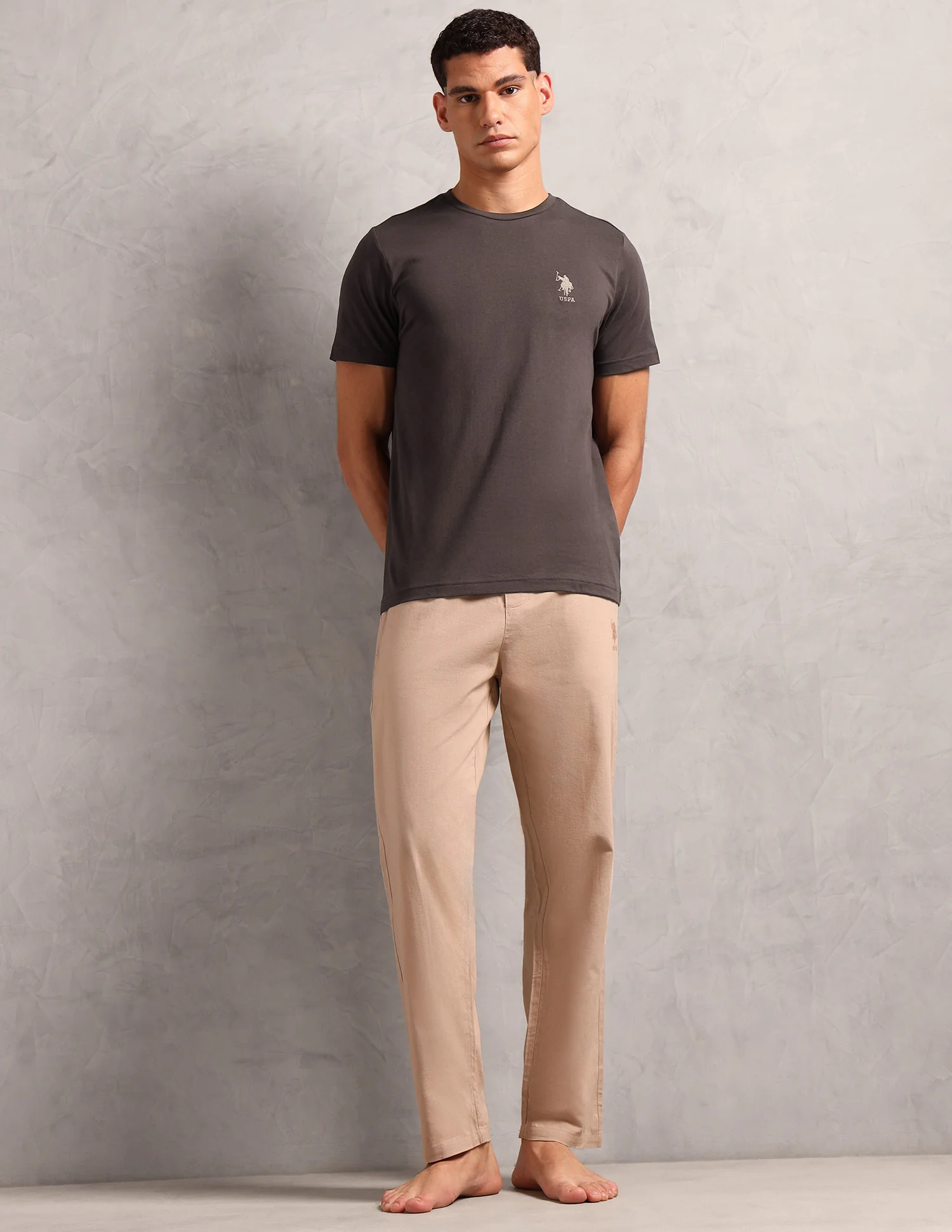 Pure Cotton Comfort Fit I633 Lounge T-Shirt - Pack Of 1 - Image 3