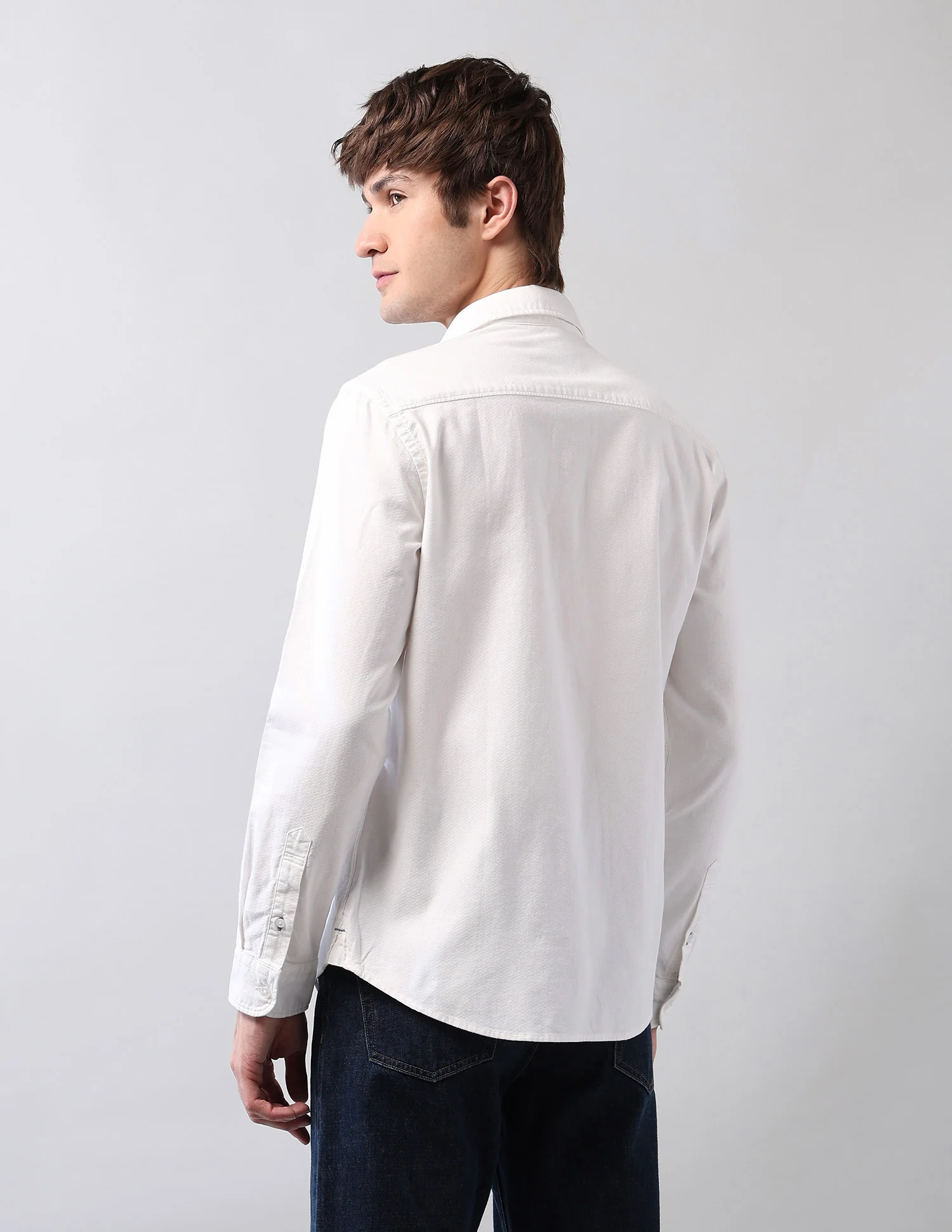 Pure Cotton Dobby Shirt - Image 5