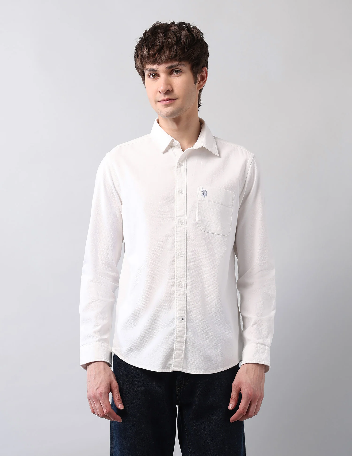 Pure Cotton Dobby Shirt - Image 6