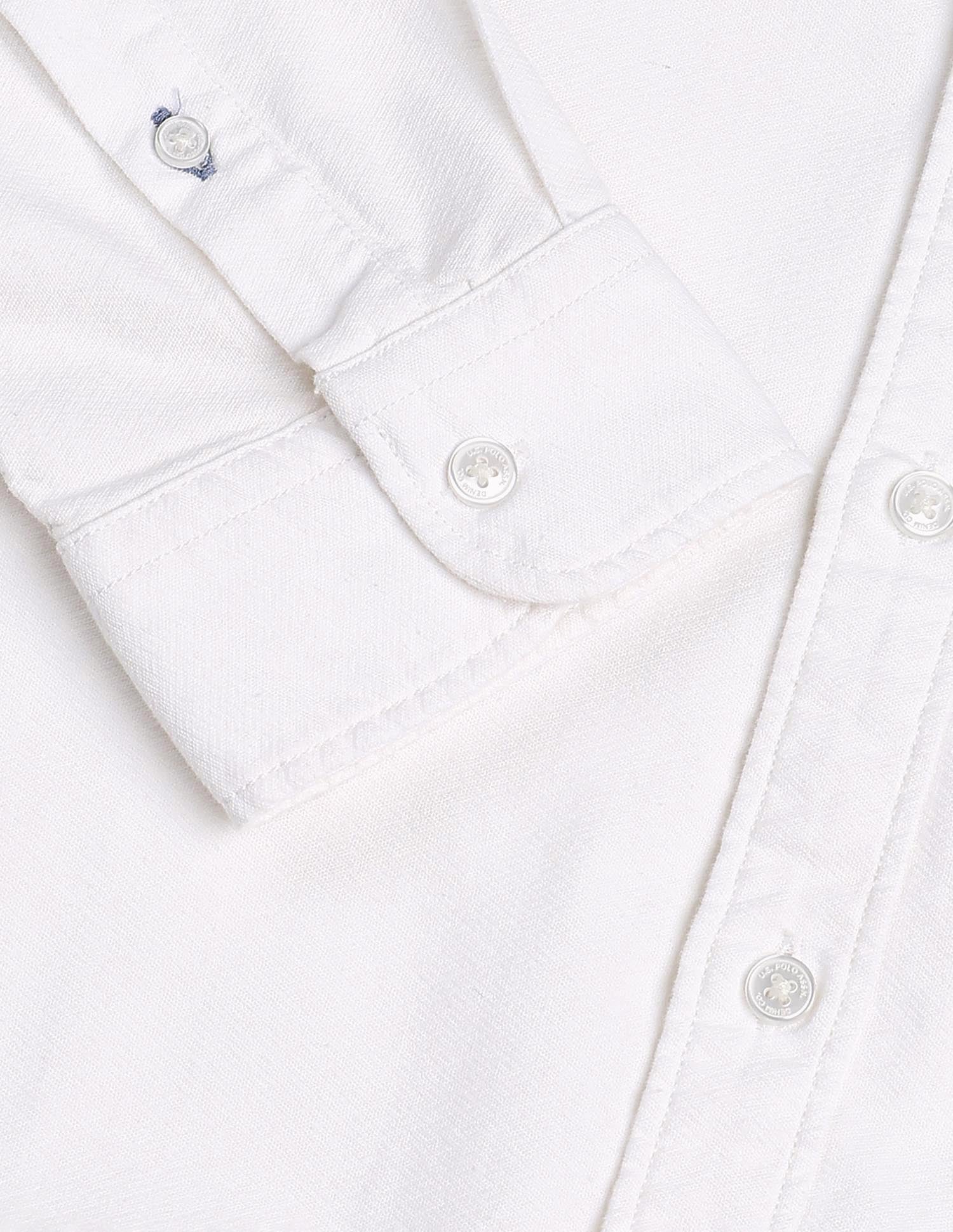 Pure Cotton Dobby Shirt - Image 8