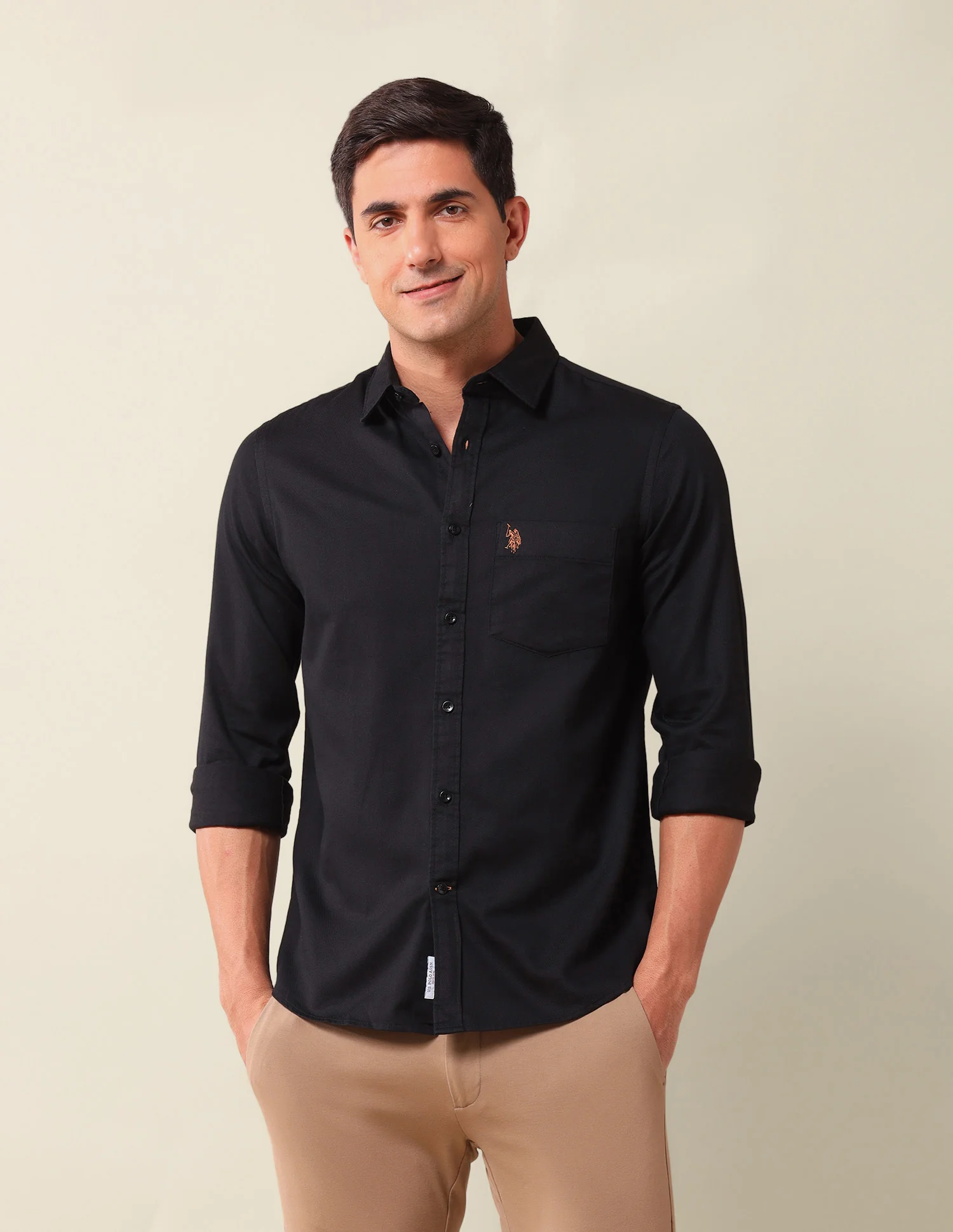 Pure Cotton Dobby Shirt - Image 6