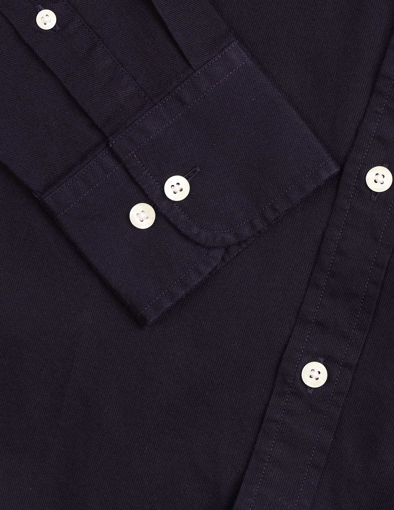 Pure Cotton Dobby Tailored Fit Shirt - Image 8