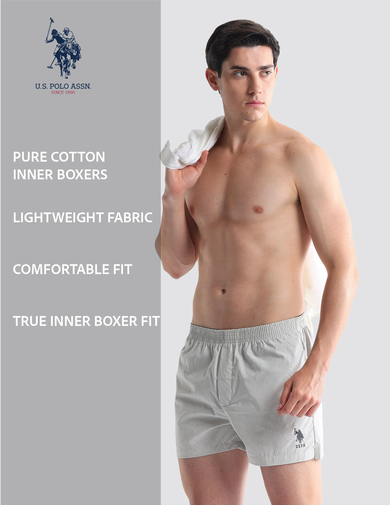 Pure Cotton EX004  Boxer Shorts - Pack of 1 - Image 8