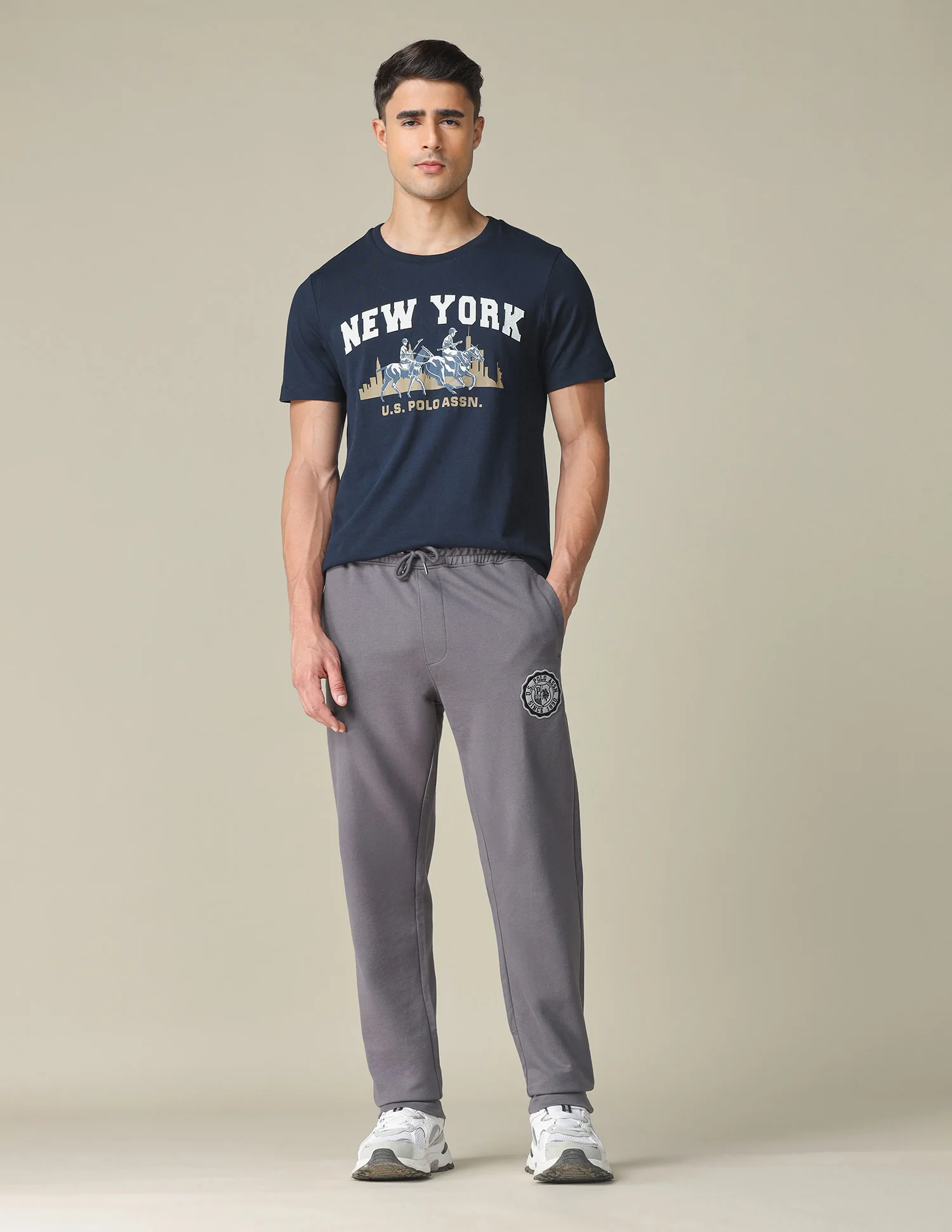 Pure Cotton Graphic Printed T- Shirt - Image 3