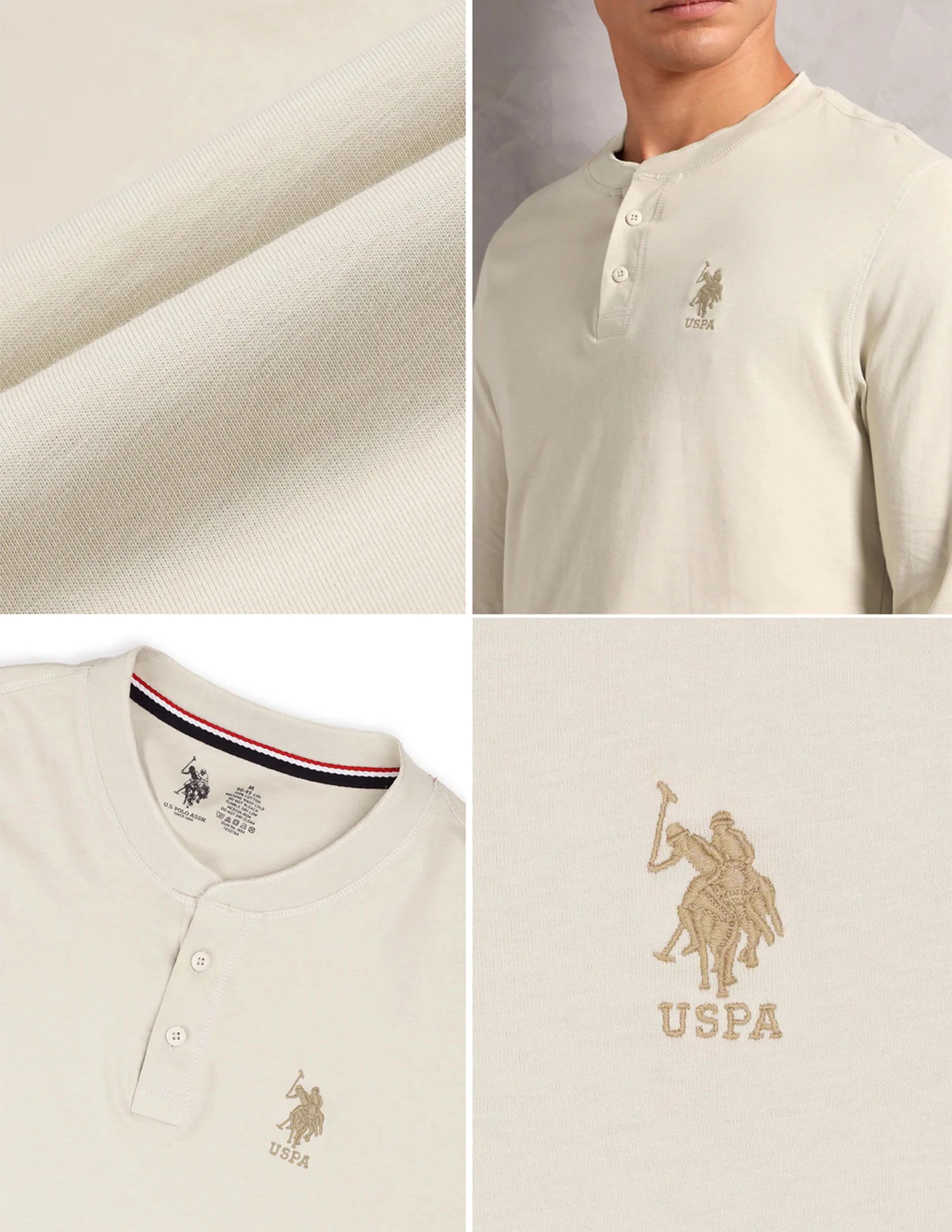 Pure Cotton I694 Lounge Henley T-Shirt - Pack Of 1 - Image 8