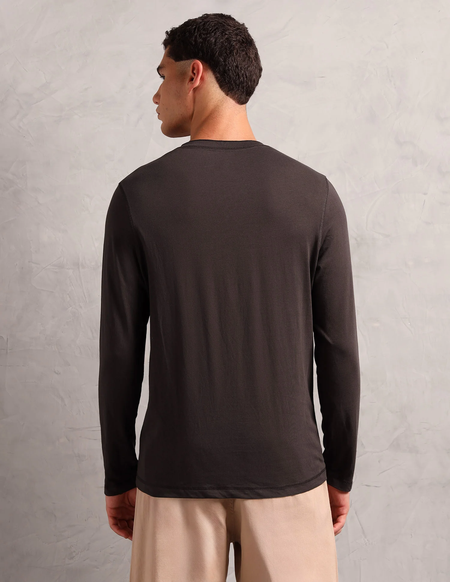 Pure Cotton I694 Lounge Henley T-Shirt - Pack Of 1 - Image 5