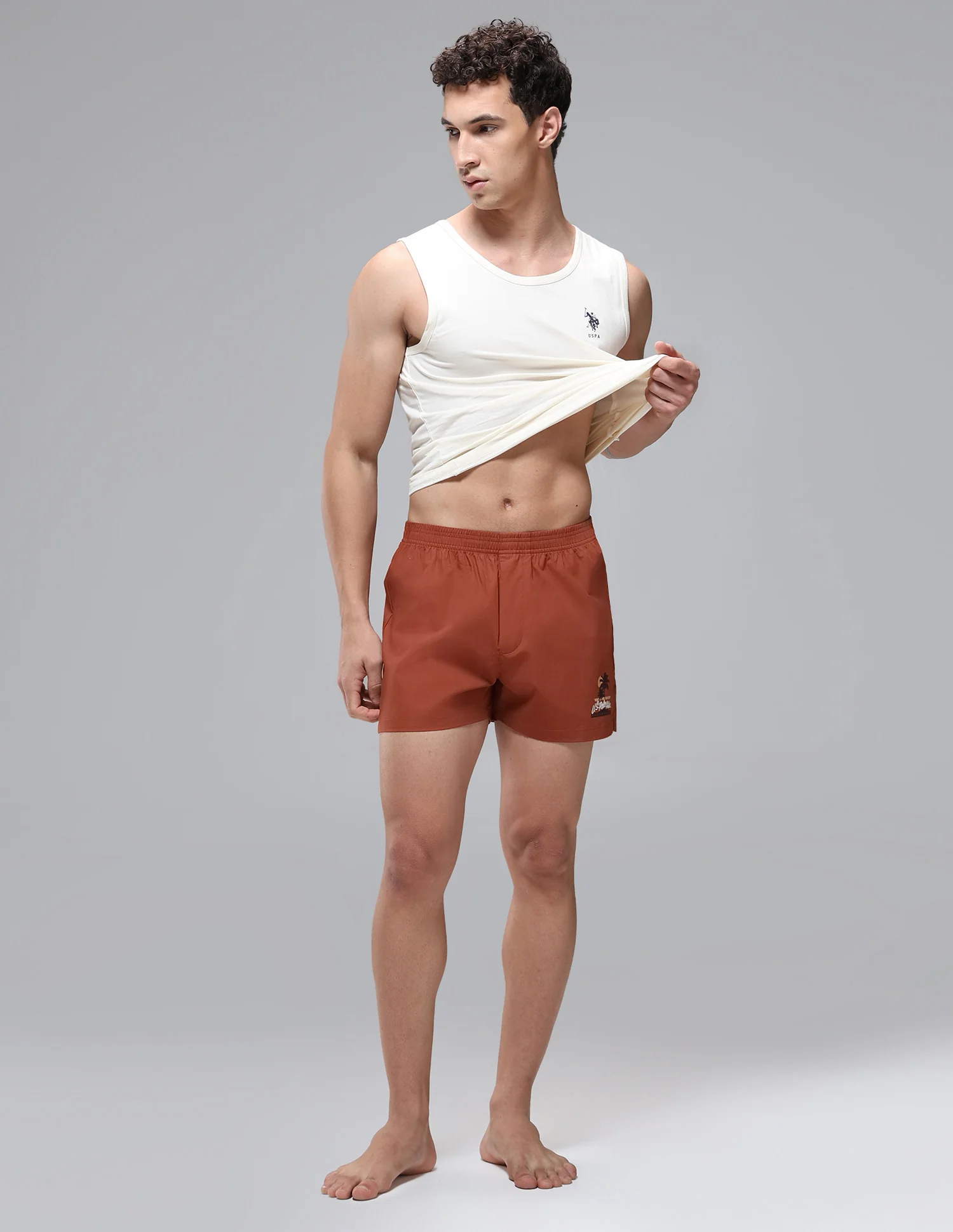 Pure Cotton Mid Rise OEX14 Boxers - Pack Of 1 - Image 3