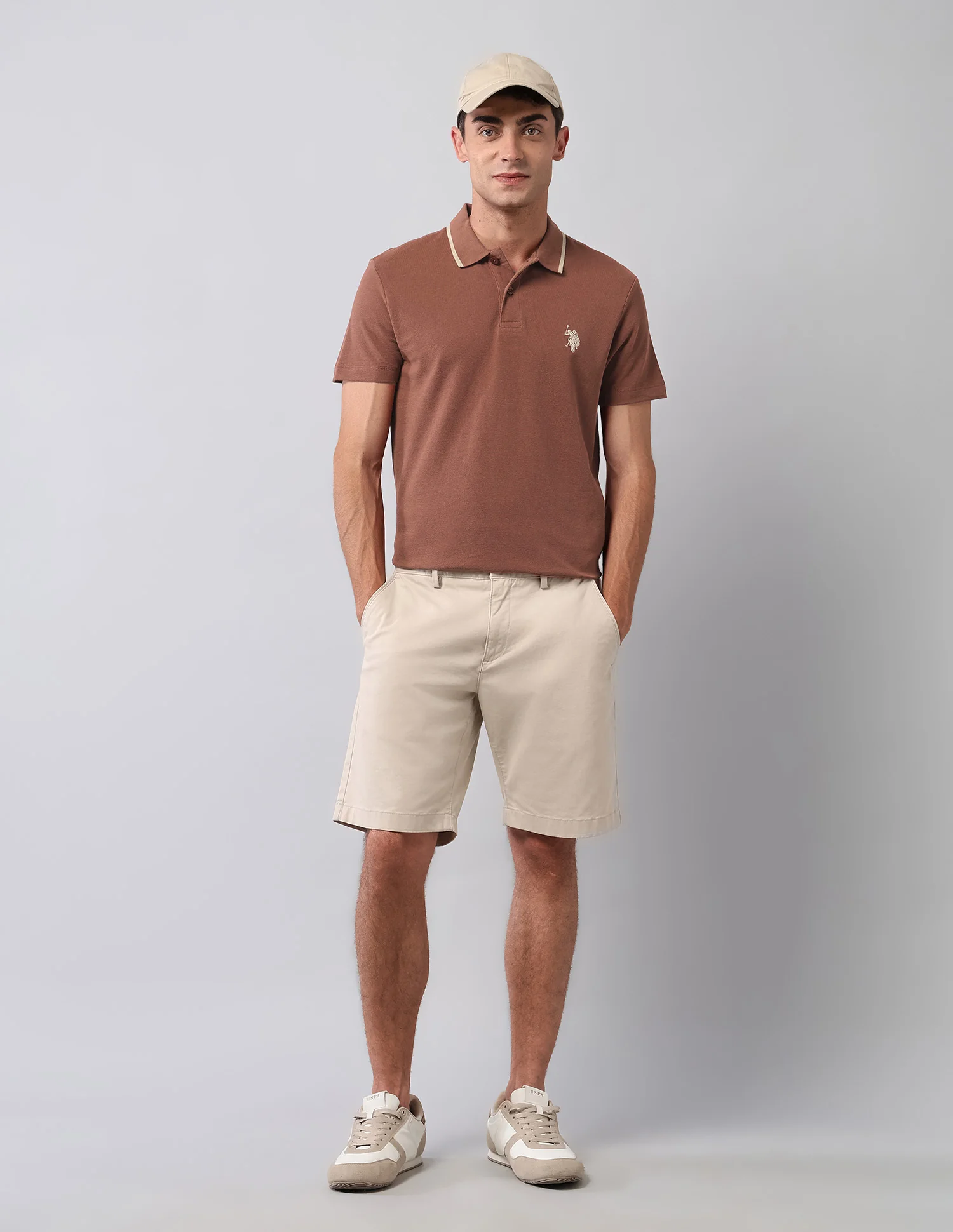 Pure Cotton Muscle Fit Polo Shirt - Image 3